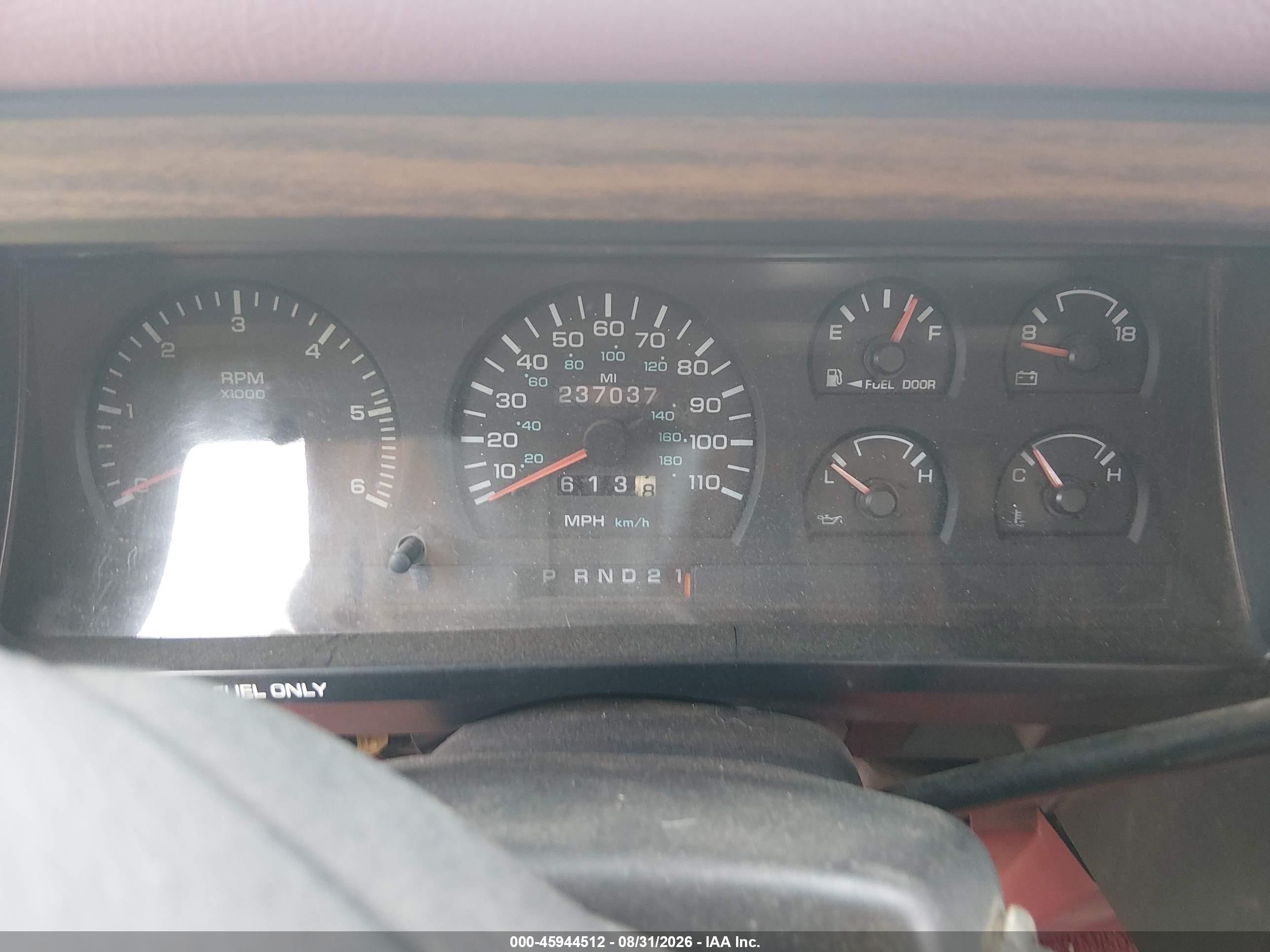 1994 Dodge Dakota Red vin: 1B7GG23X3RS656399