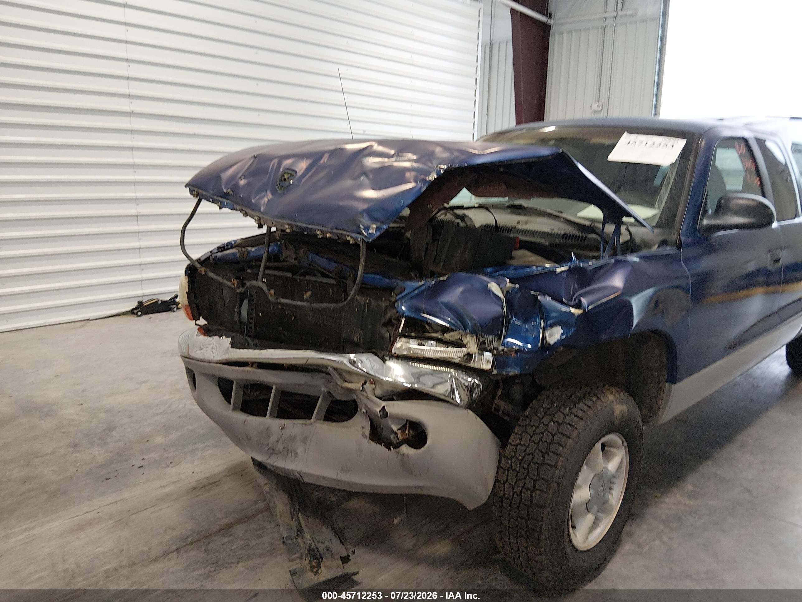 1997 Dodge Dakota Slt/sport Blue vin: 1B7GG23X4VS231364