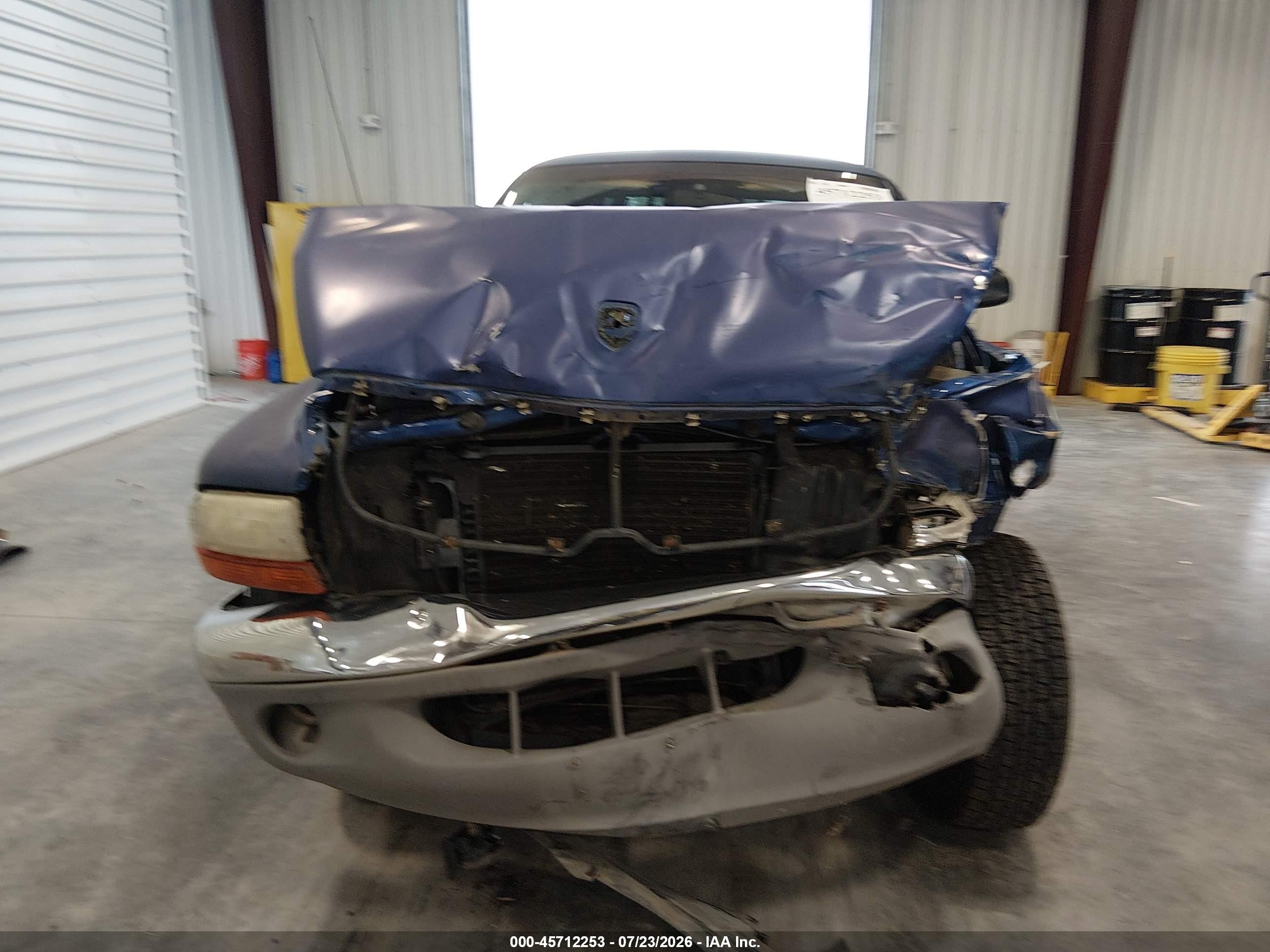 1997 Dodge Dakota Slt/sport Blue vin: 1B7GG23X4VS231364