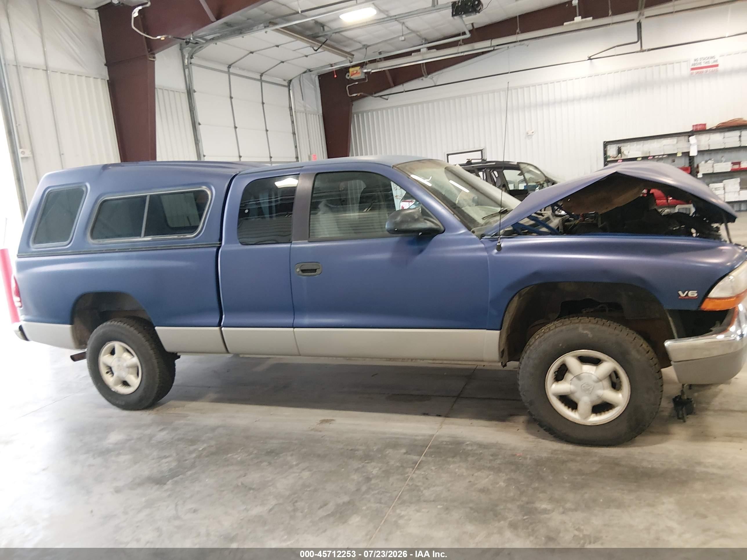1997 Dodge Dakota Slt/sport Blue vin: 1B7GG23X4VS231364