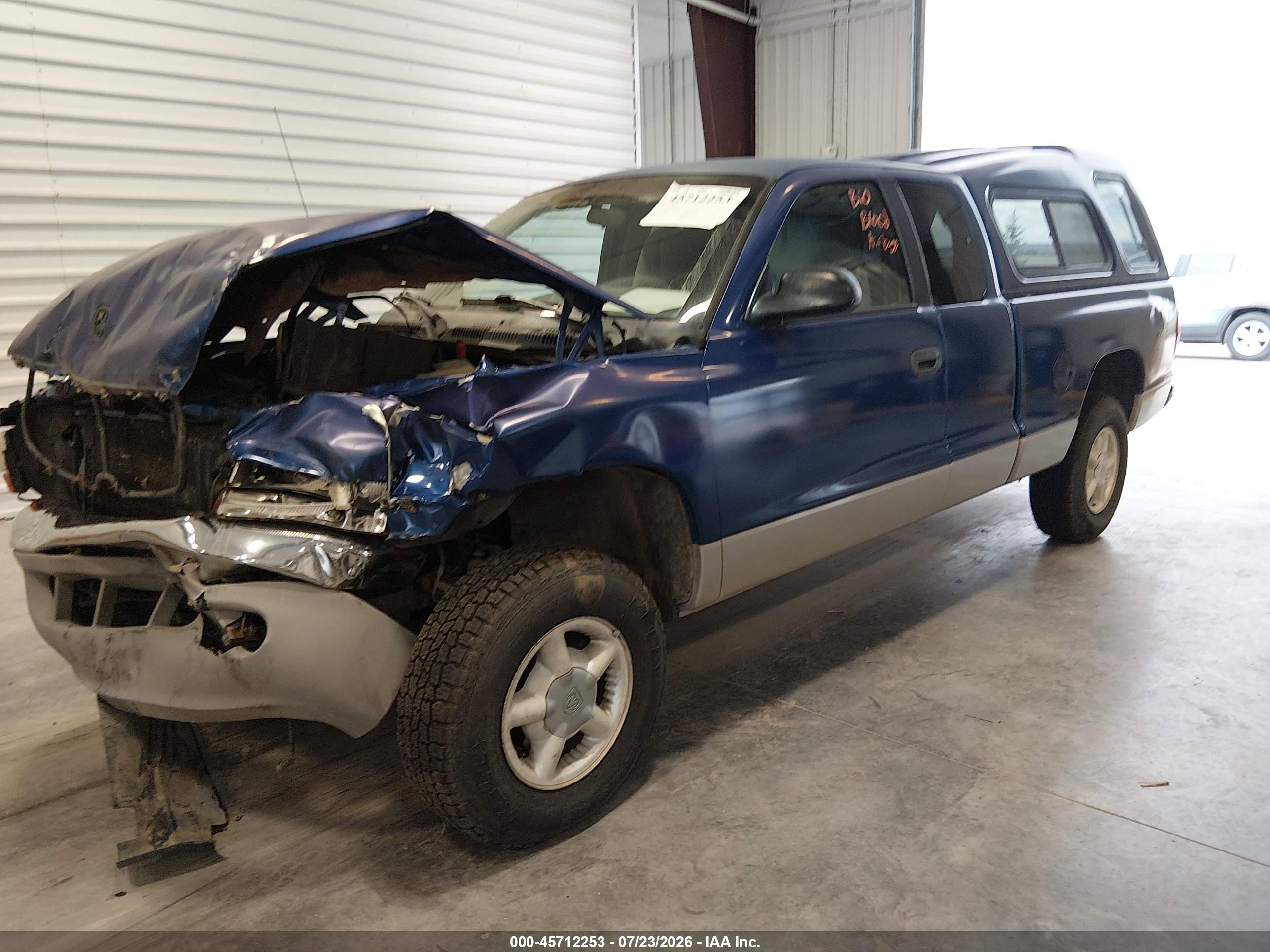 1997 Dodge Dakota Slt/sport Blue vin: 1B7GG23X4VS231364