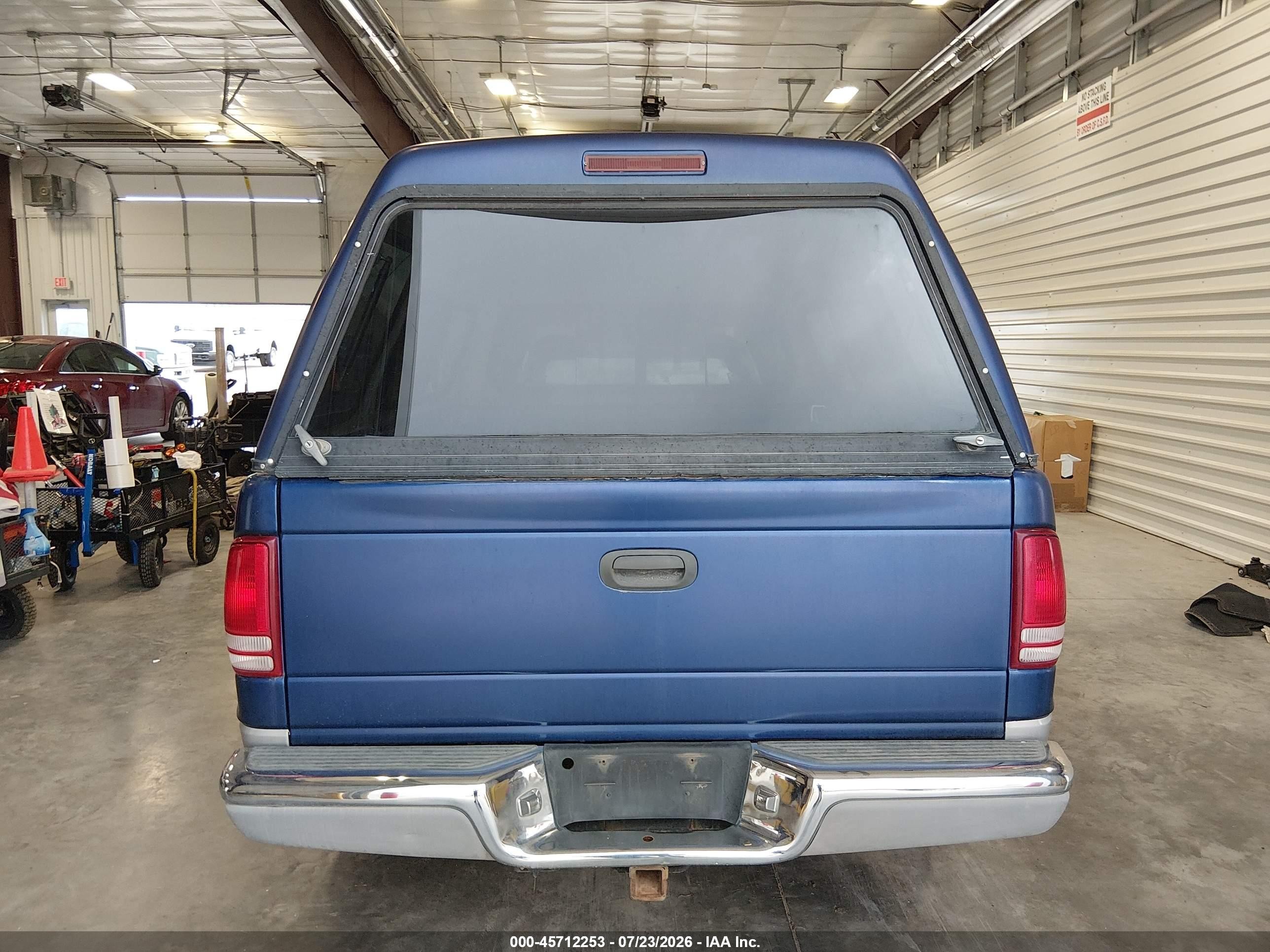 1997 Dodge Dakota Slt/sport Blue vin: 1B7GG23X4VS231364