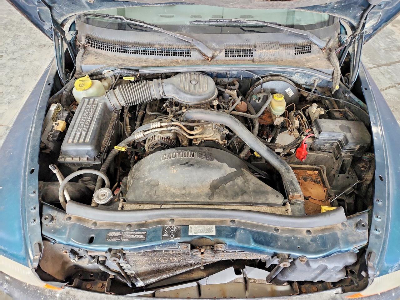 1997 Dodge Dakota Green vin: 1B7GG23X5VS131001