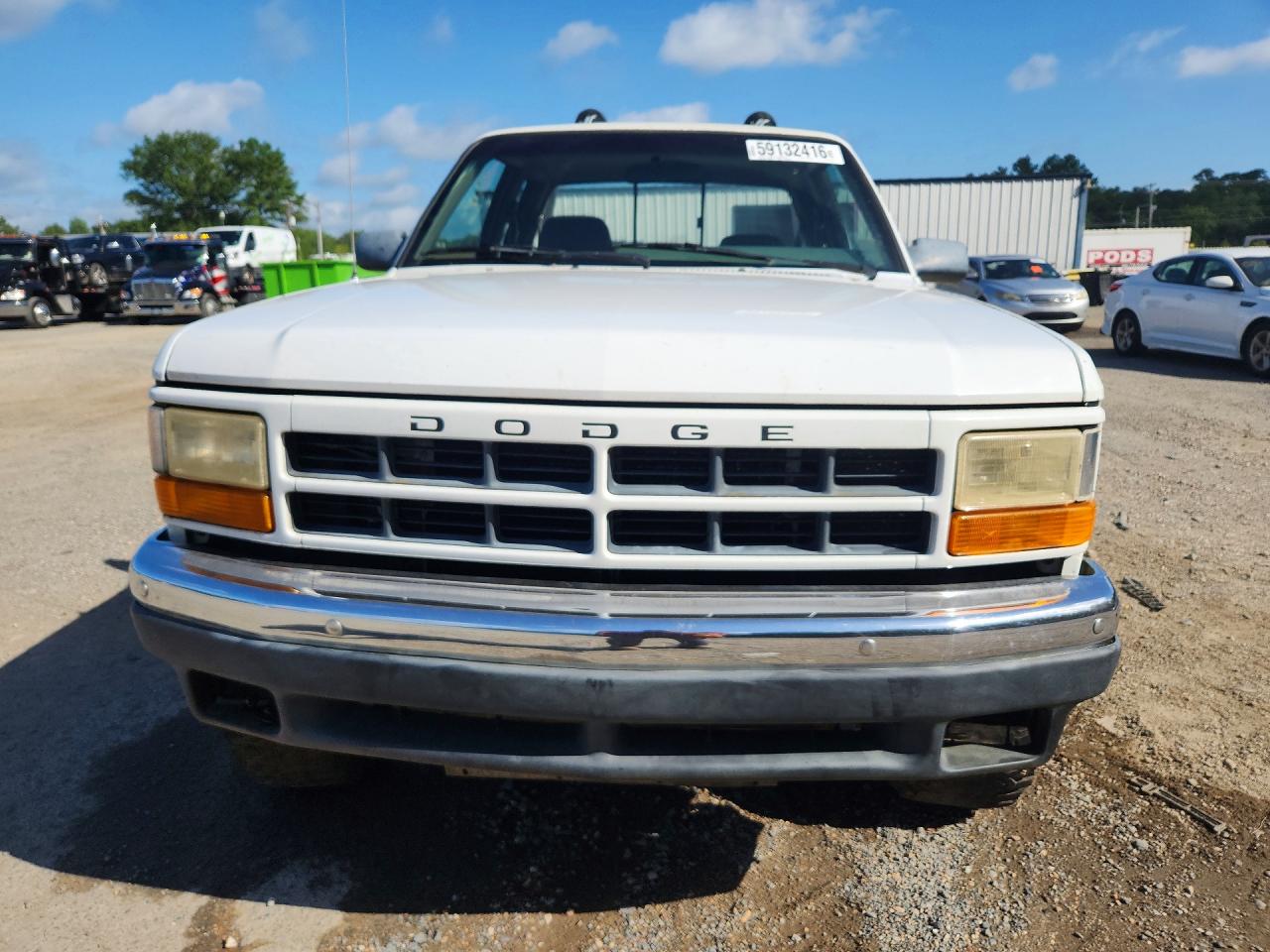 1994 Dodge Dakota White vin: 1B7GG23X6RW113007