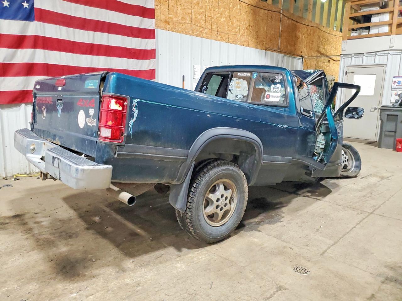 1996 Dodge Dak Бирюзовый vin: 1B7GG23Y0TS679283