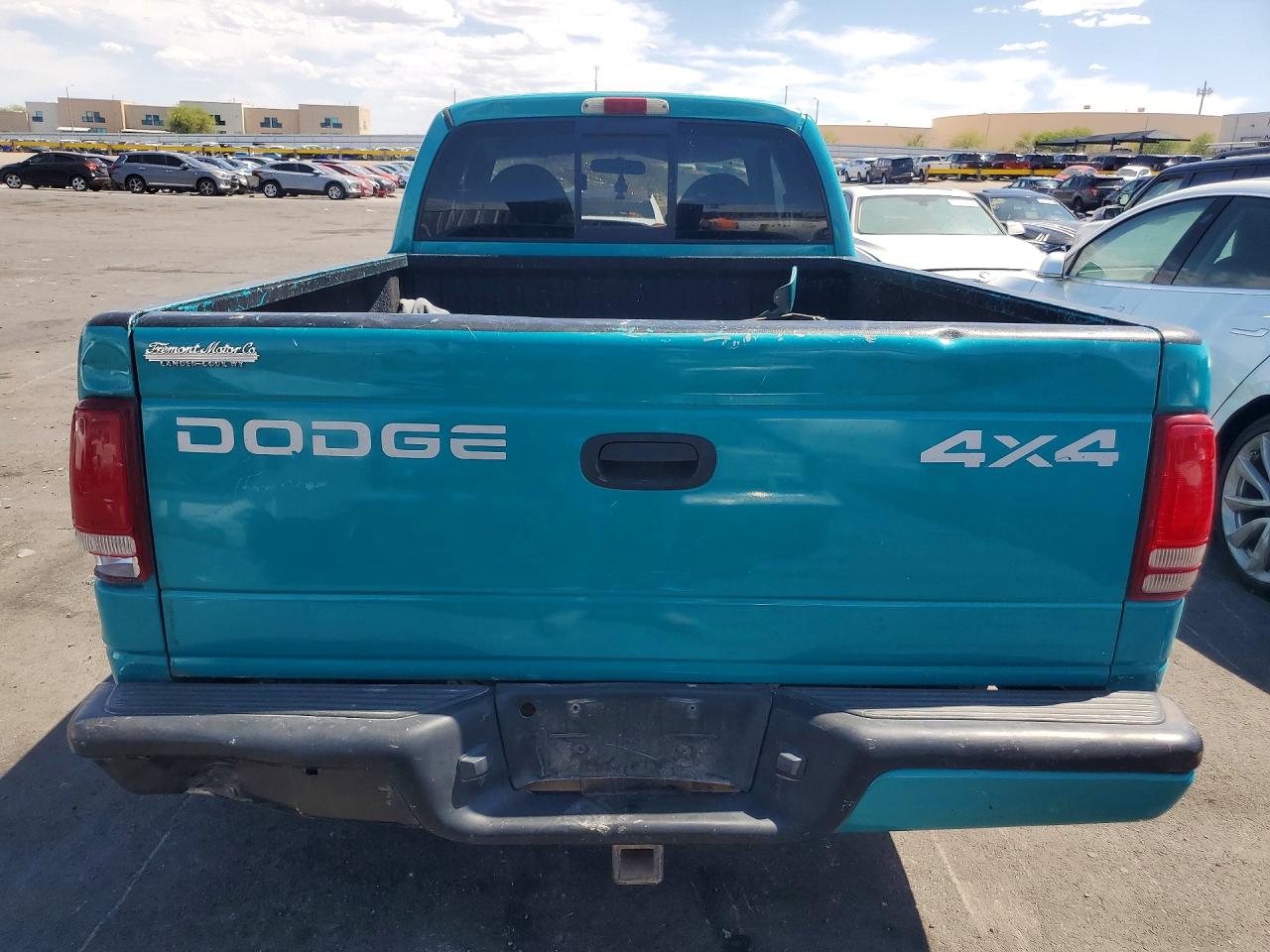 1997 Dodge Dakota Бирюзовый vin: 1B7GG23Y0VS238059