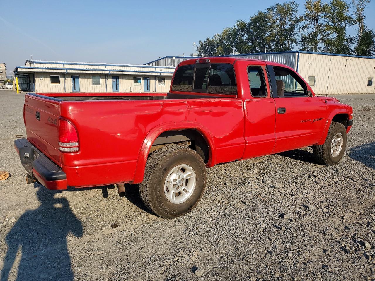 1997 Dodge Dakota Red vin: 1B7GG23Y0VS305422