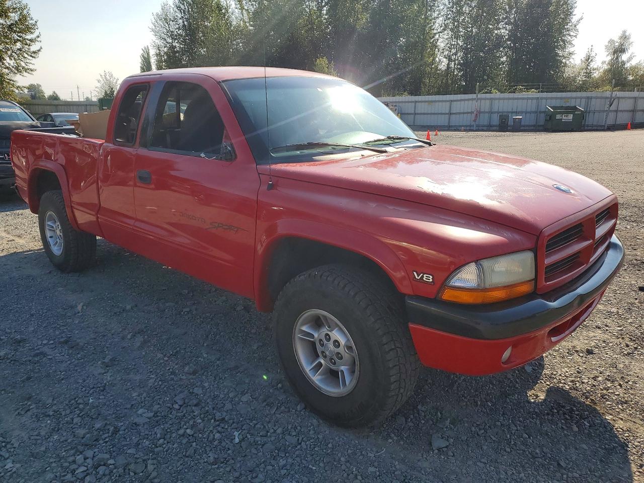 1997 Dodge Dakota Red vin: 1B7GG23Y0VS305422