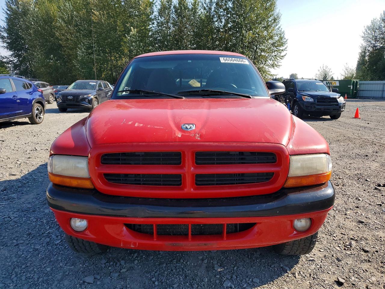 1997 Dodge Dakota Red vin: 1B7GG23Y0VS305422