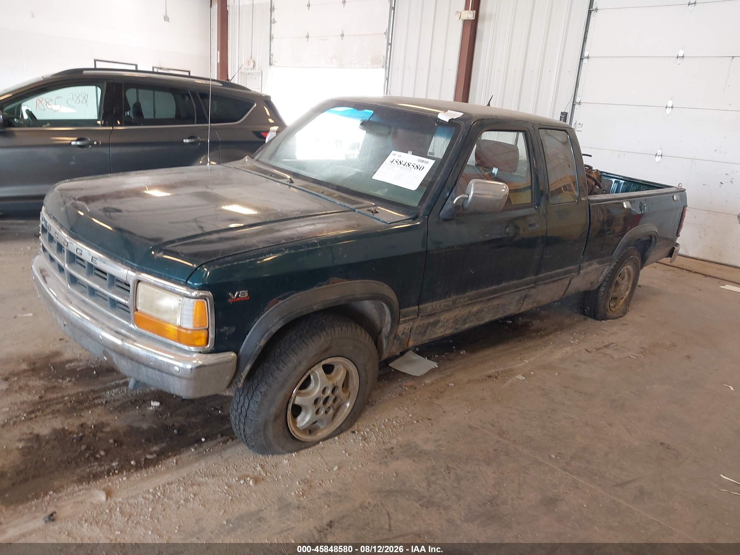 1995 Dodge Dakota Green vin: 1B7GG23Y2SS210114