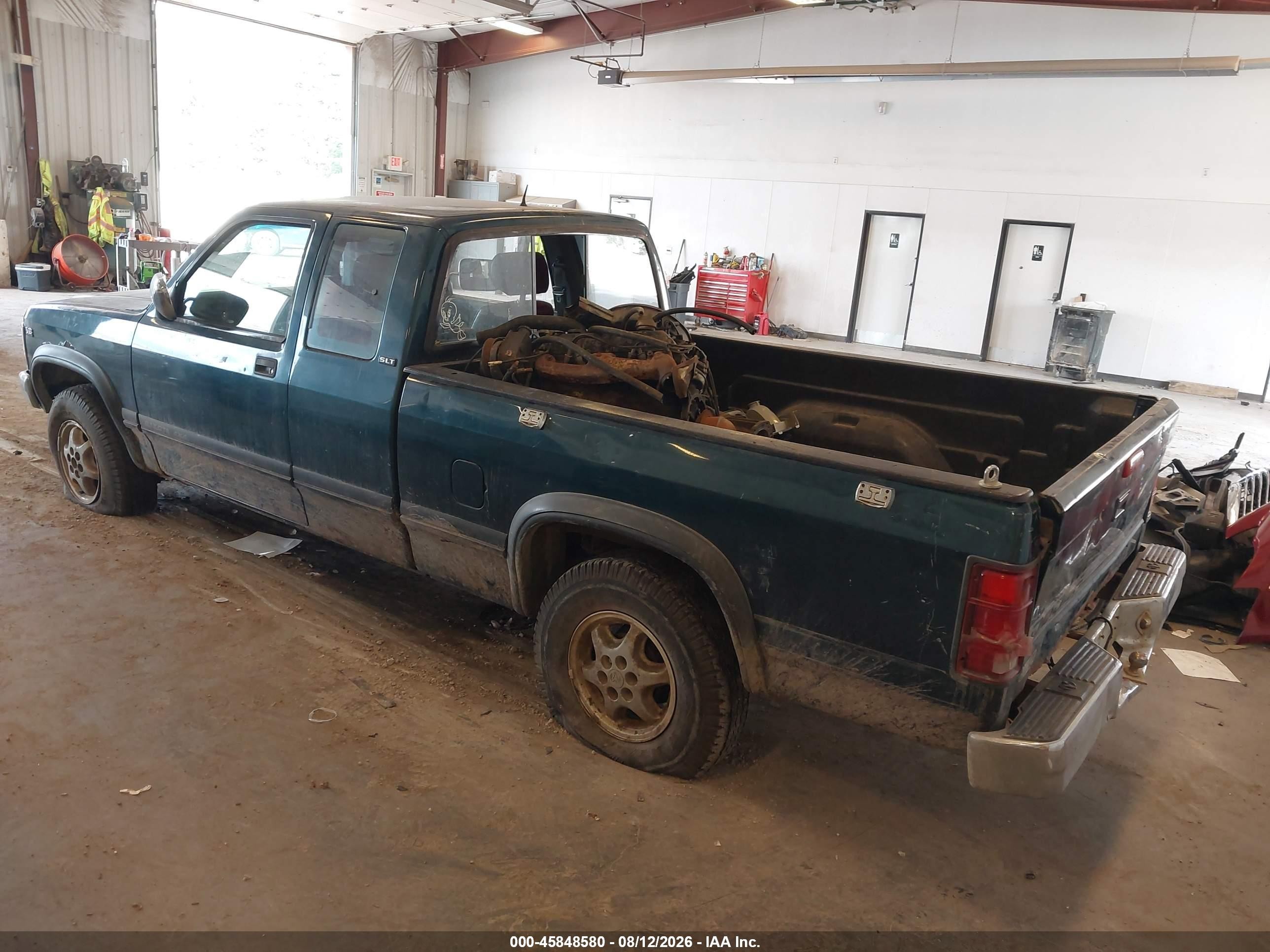 1995 Dodge Dakota Green vin: 1B7GG23Y2SS210114