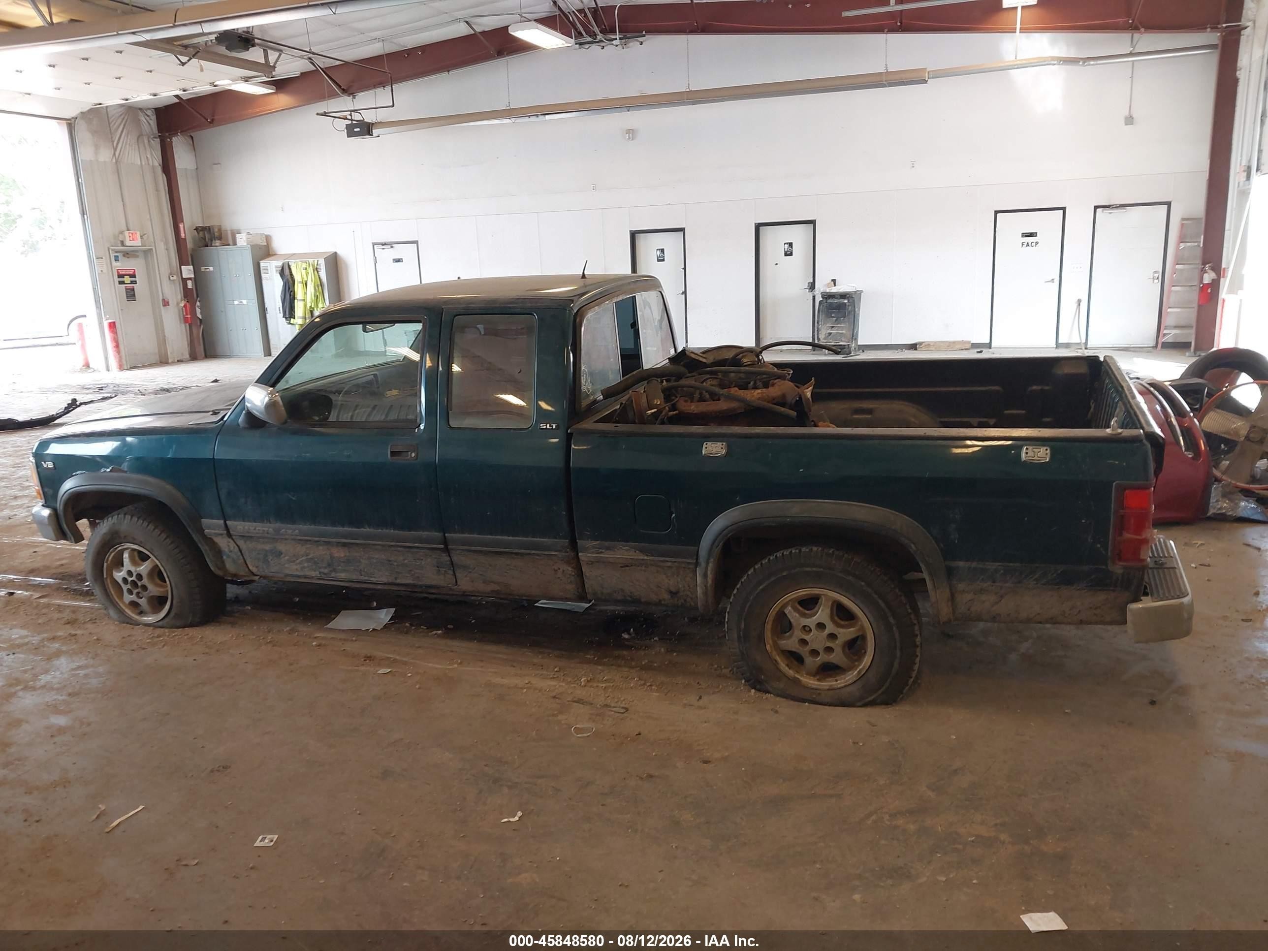 1995 Dodge Dakota Green vin: 1B7GG23Y2SS210114