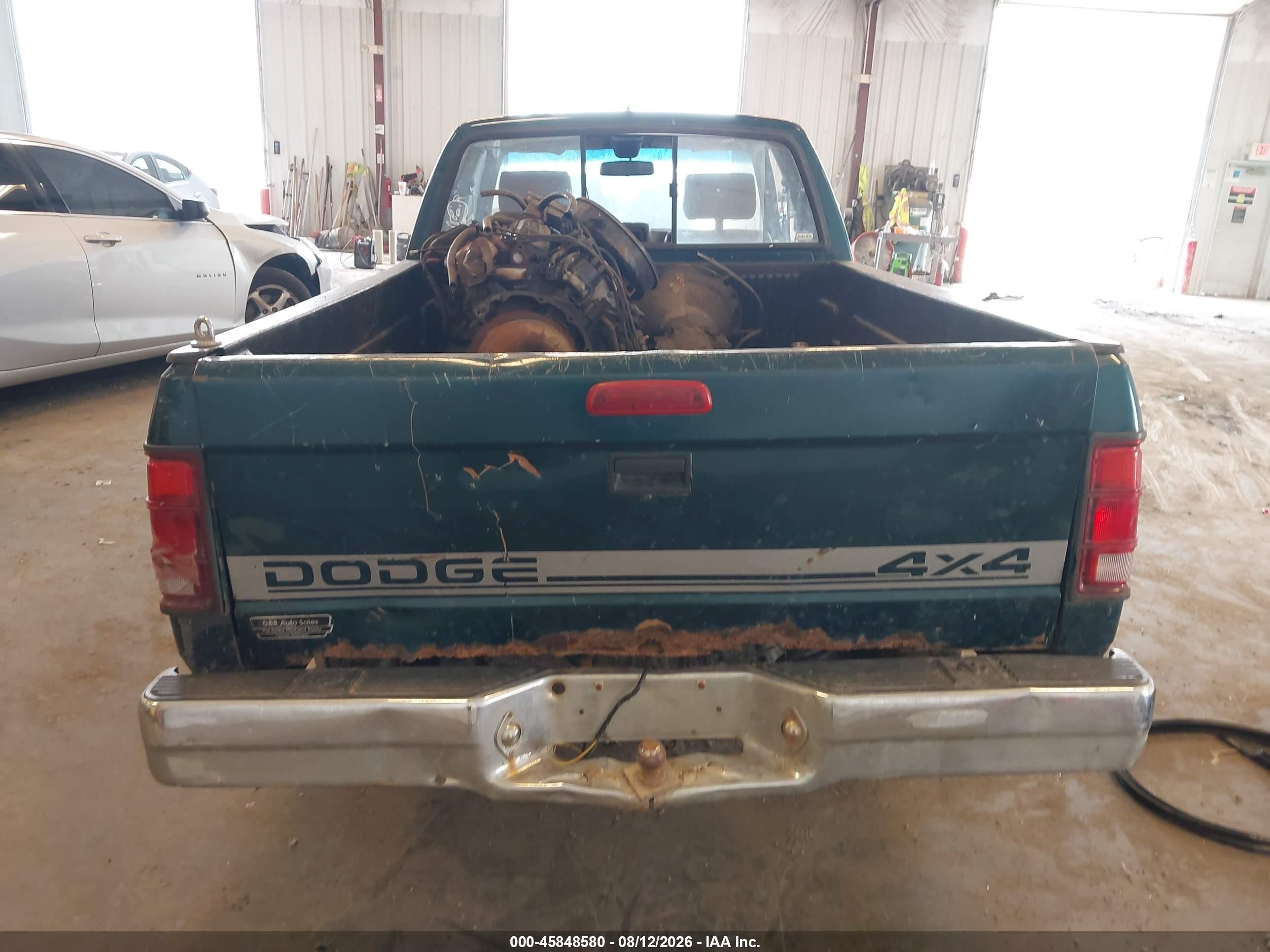 1995 Dodge Dakota Green vin: 1B7GG23Y2SS210114