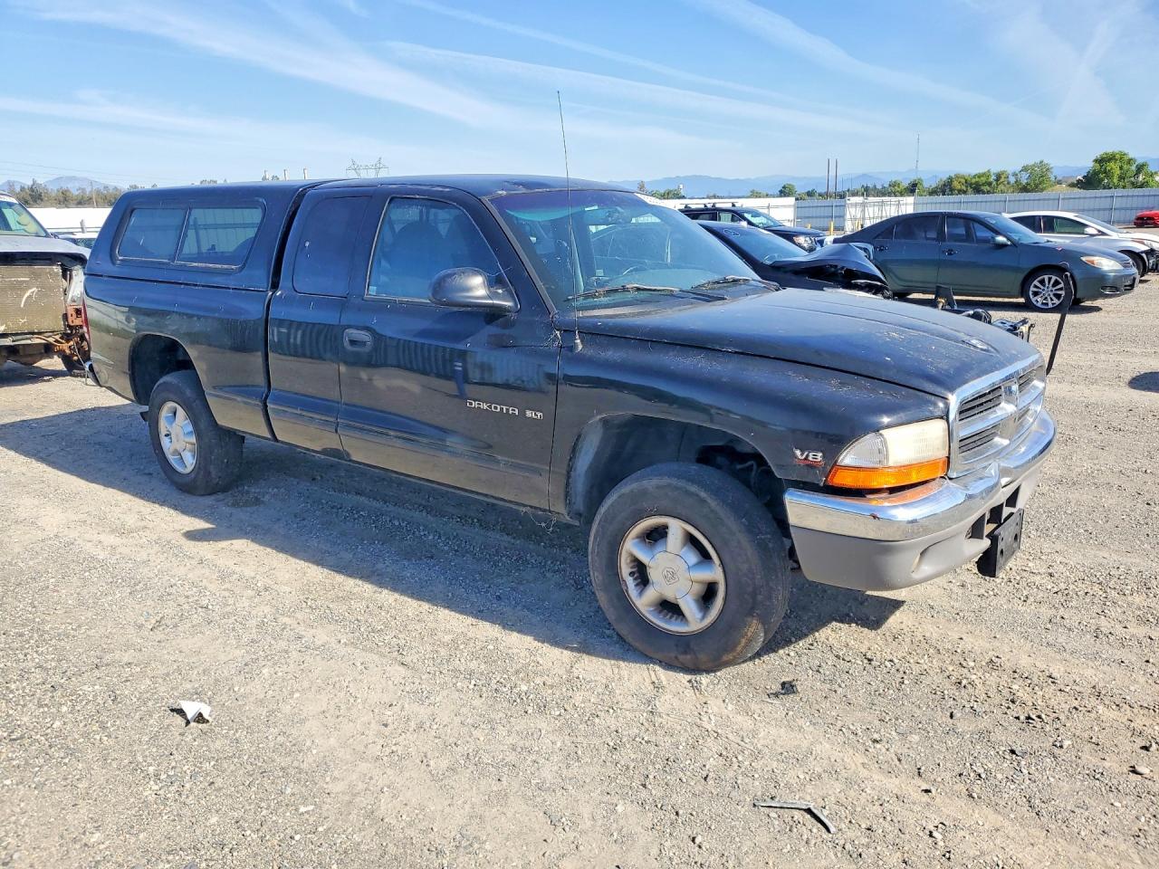 1997 Dodge Dakota Black vin: 1B7GG23Y2VS238161