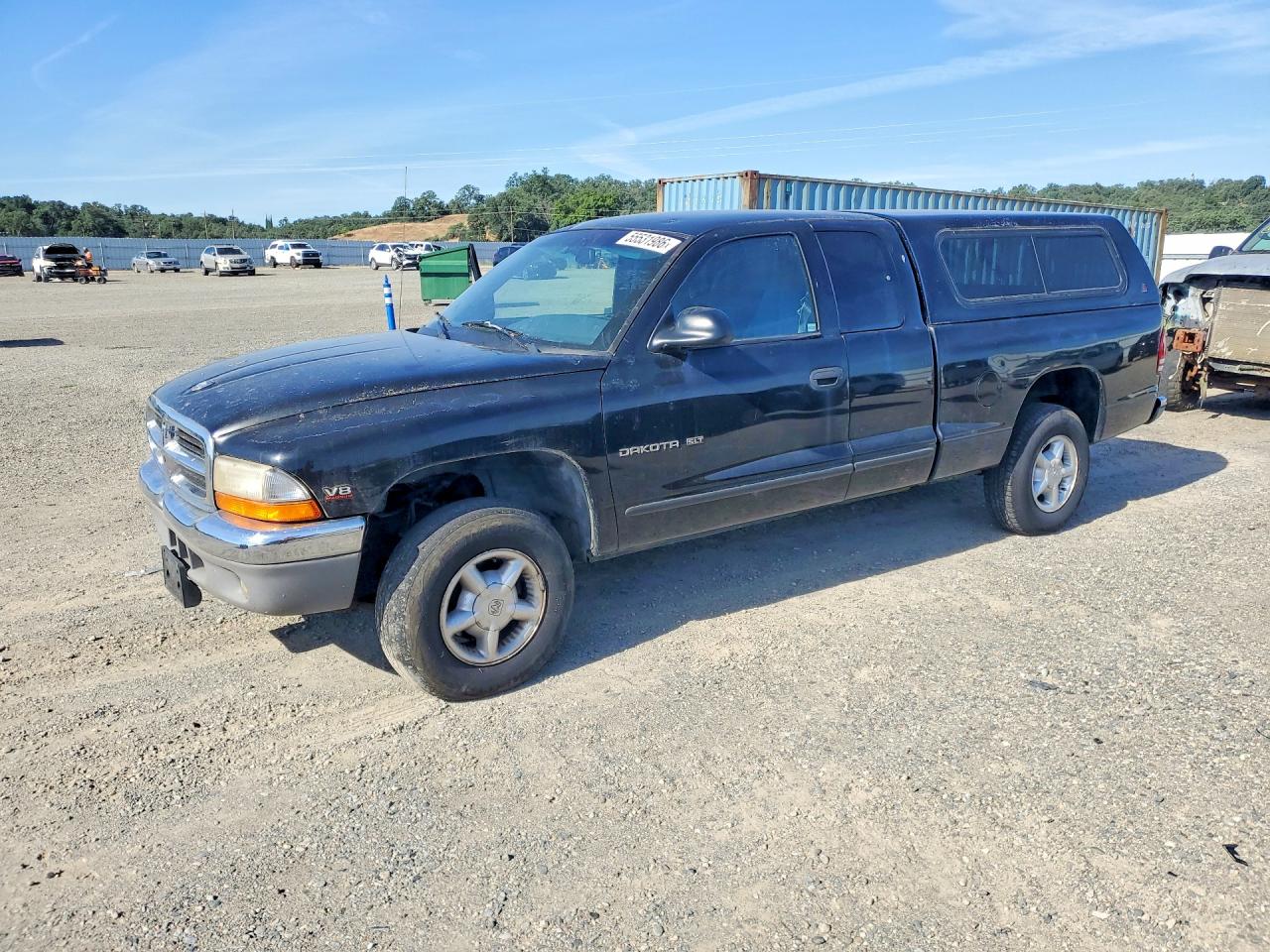 1997 Dodge Dakota Черный vin: 1B7GG23Y2VS238161