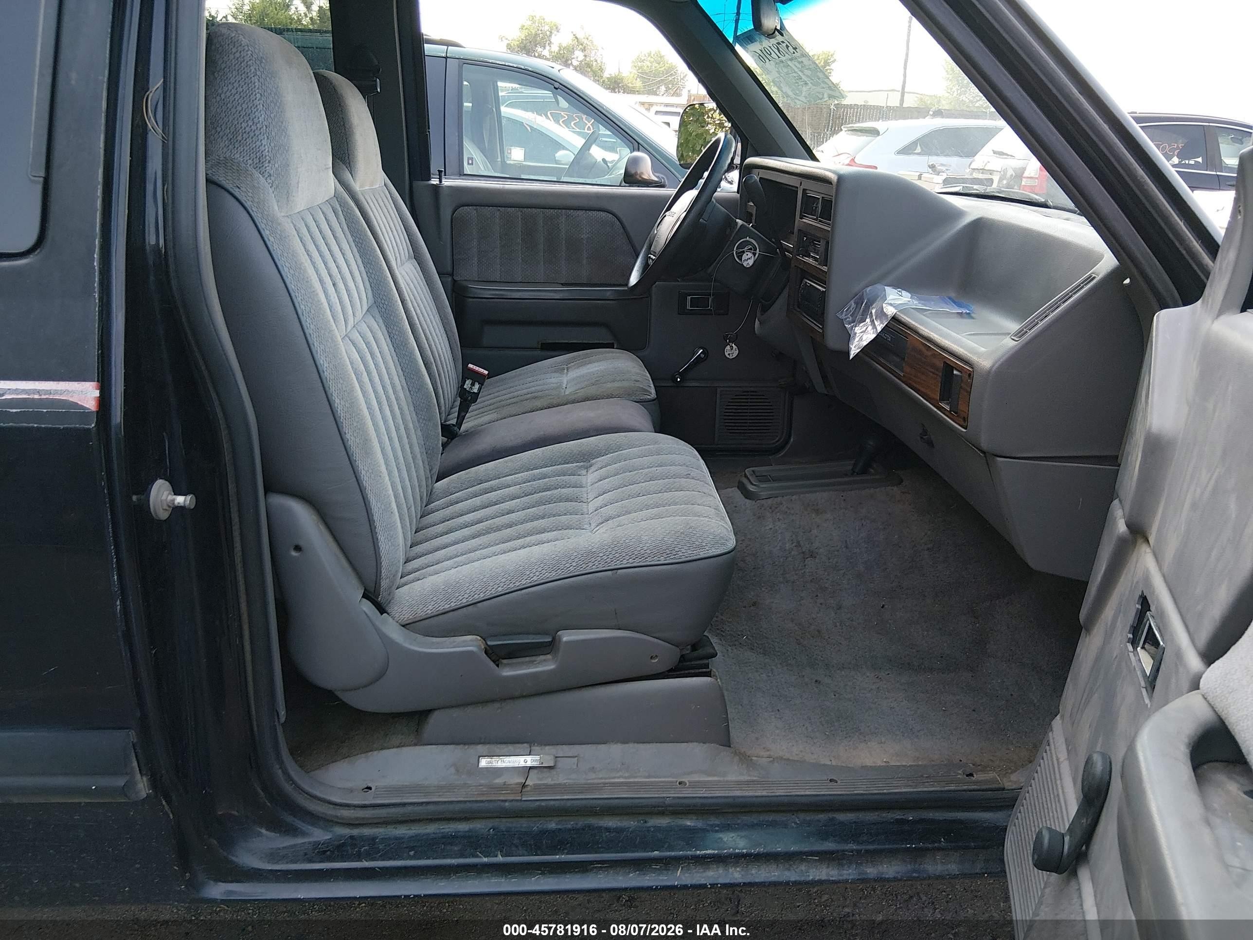 1995 Dodge Dakota Black vin: 1B7GG23Y3SS164924