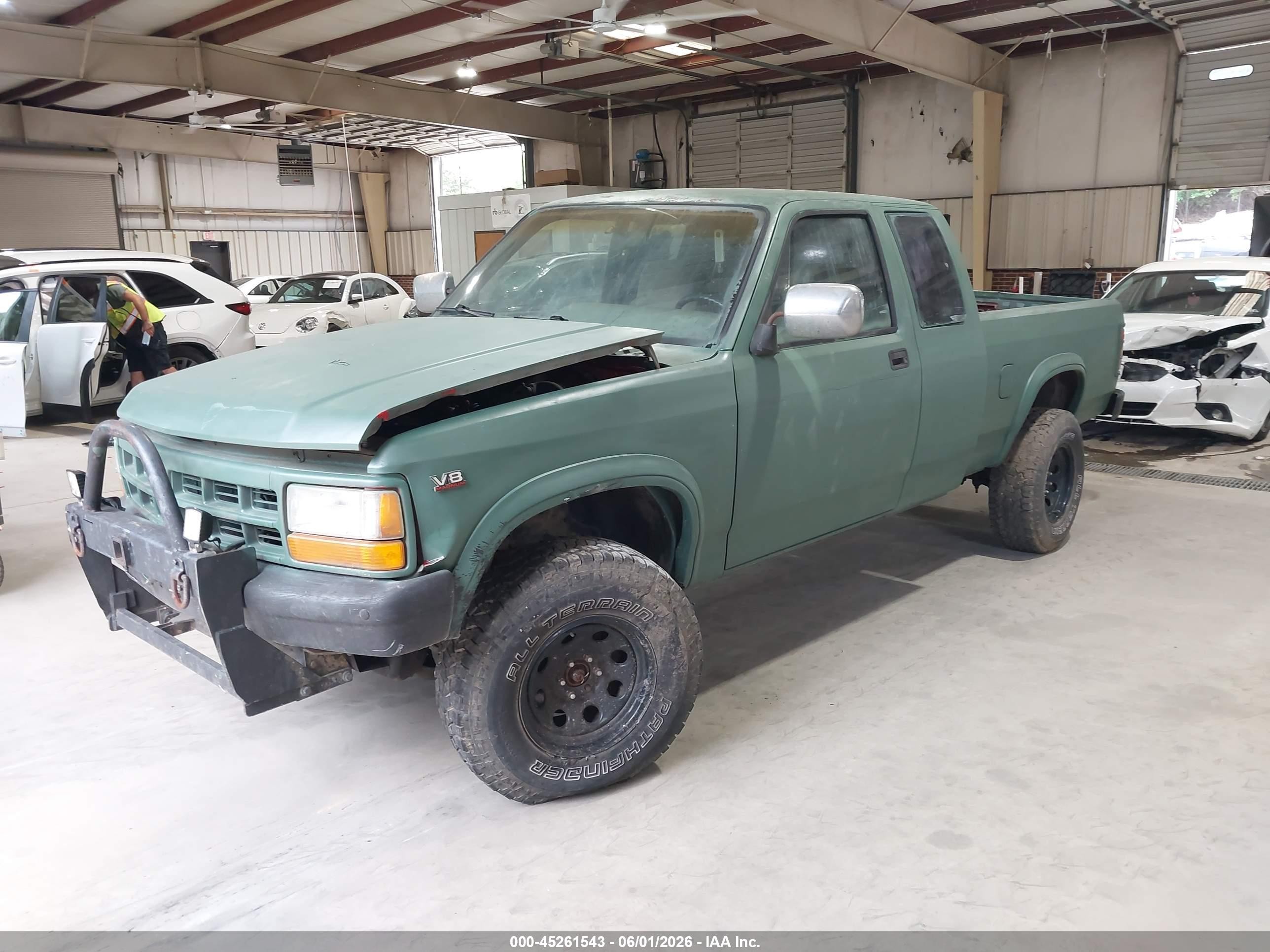 1995 Dodge Dakota   Green vin: 1B7GG23Y5SW940317