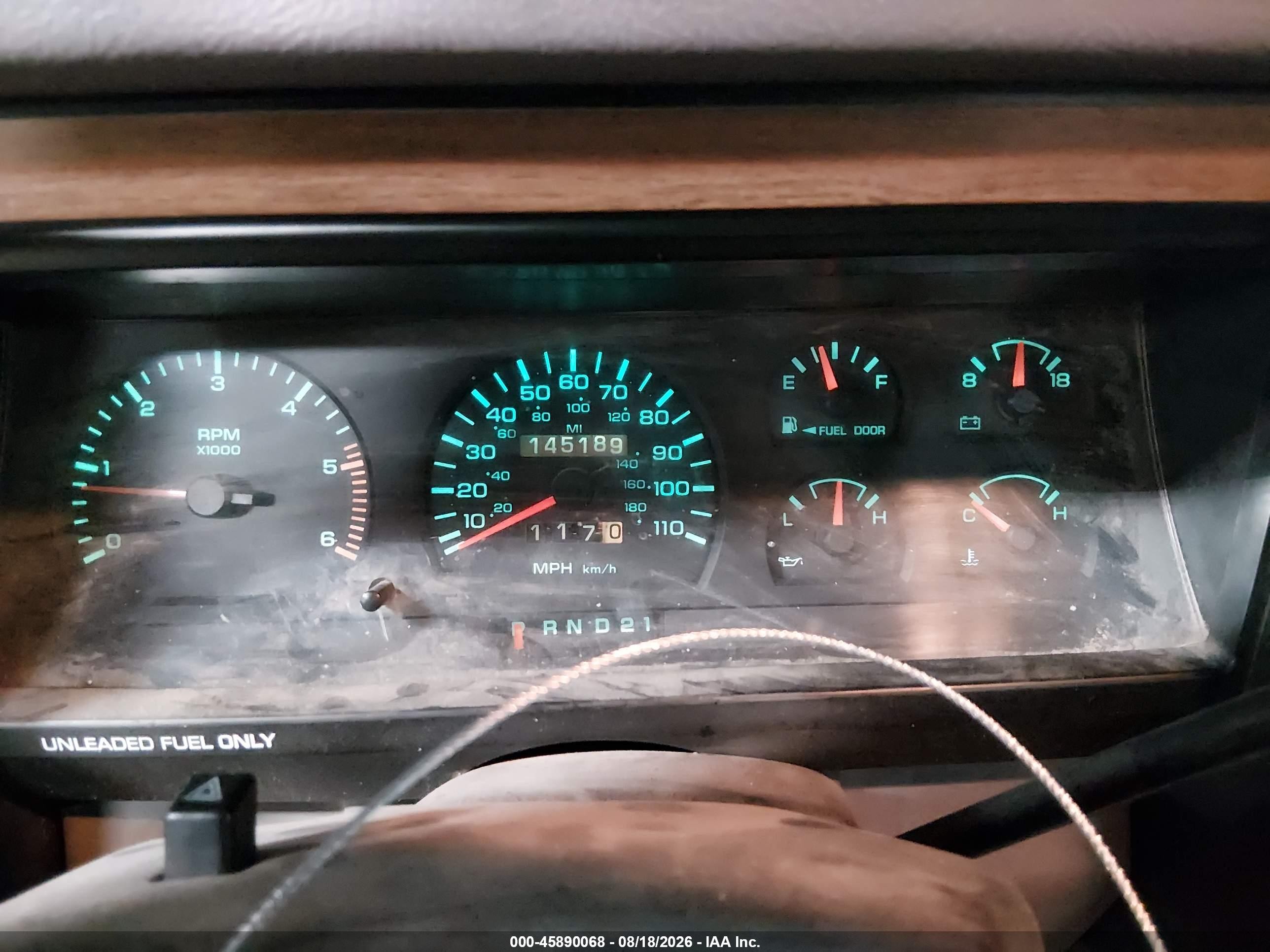 1996 Dodge Dakota   Blue vin: 1B7GG23Y5TS679084