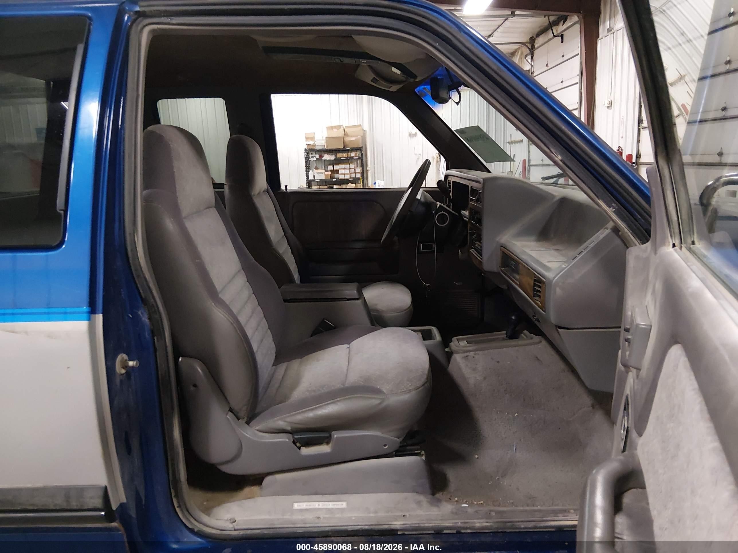 1996 Dodge Dakota   Blue vin: 1B7GG23Y5TS679084
