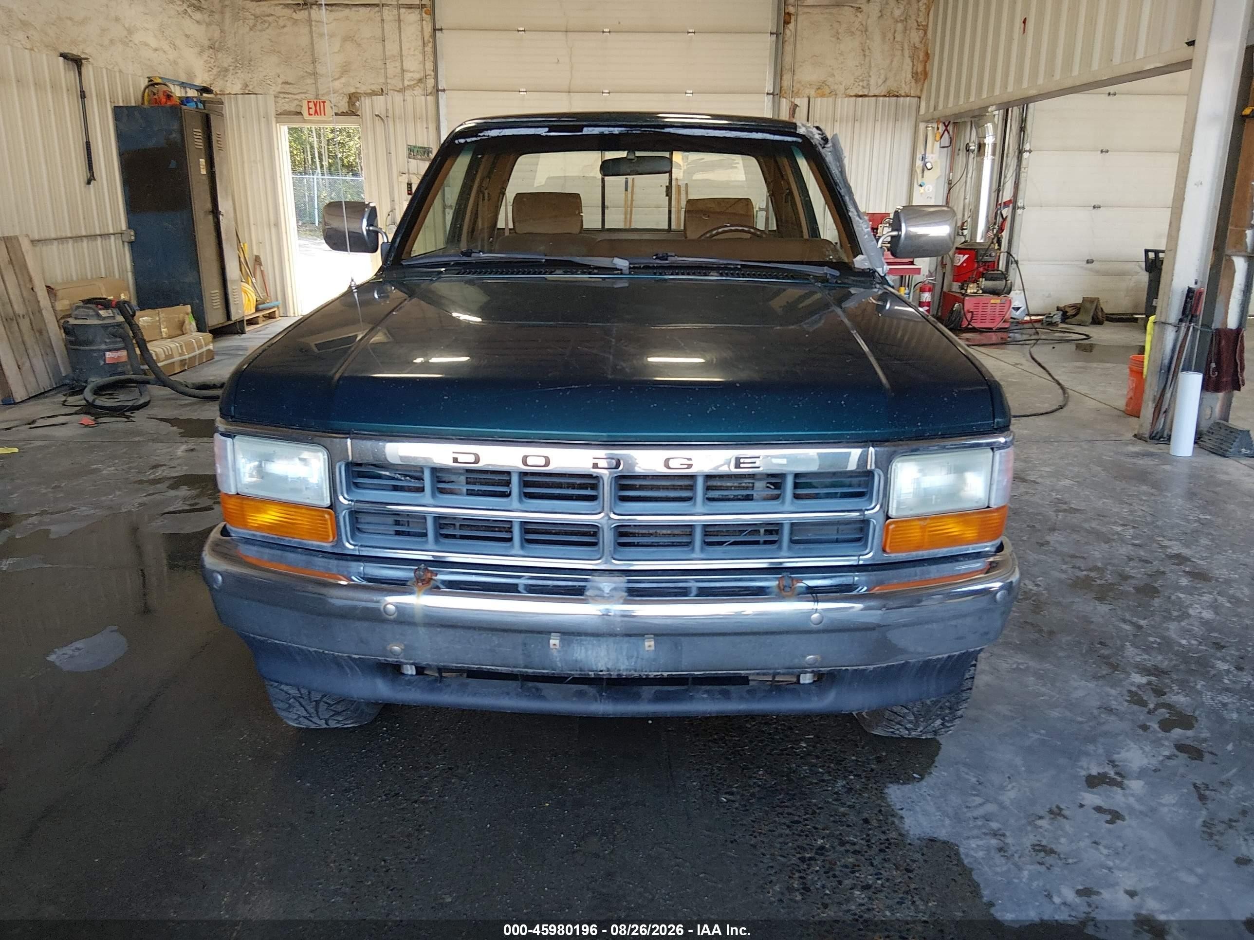 1993 Dodge Dakota Green vin: 1B7GG23Y6PS146280
