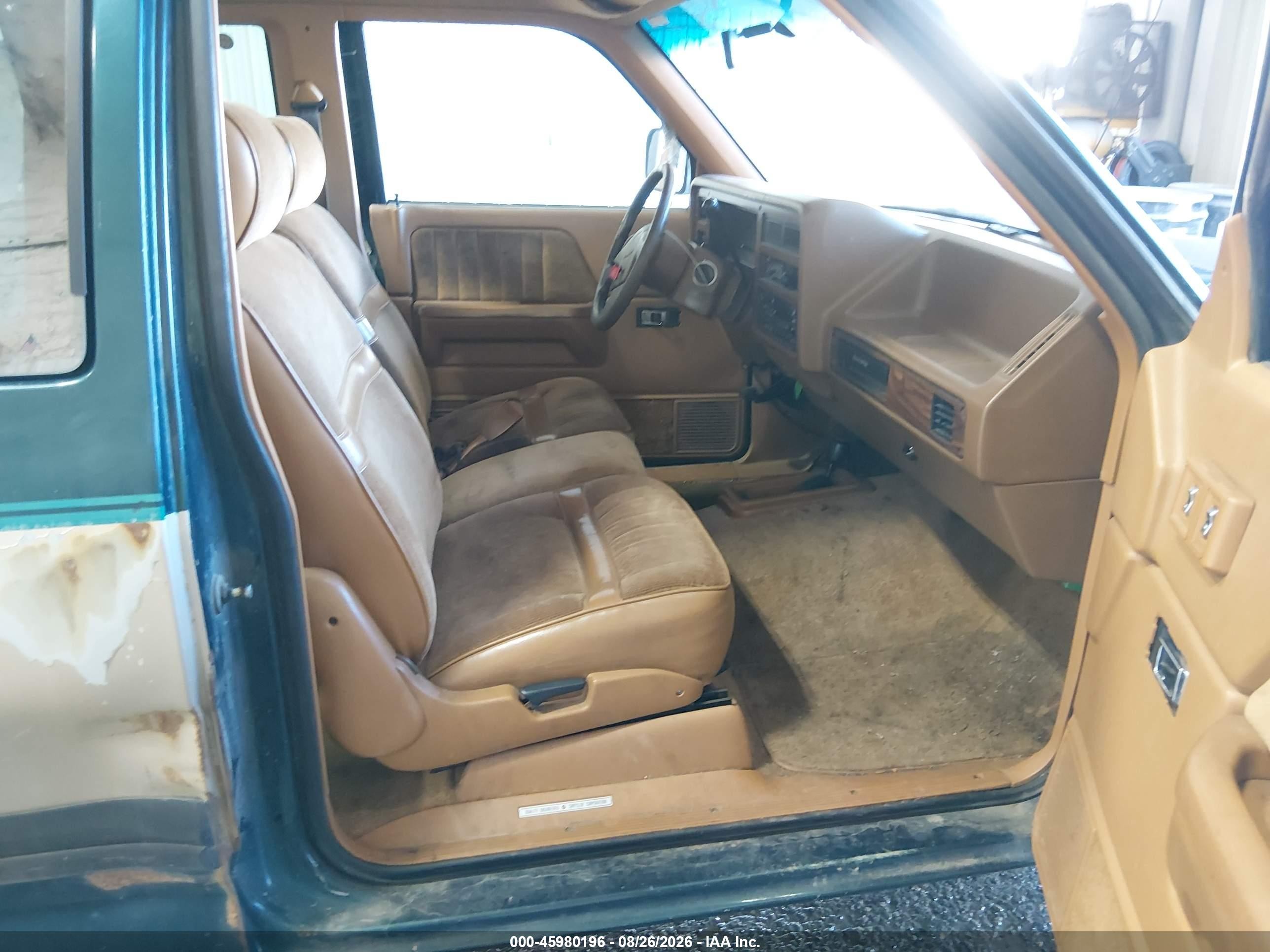 1993 Dodge Dakota Green vin: 1B7GG23Y6PS146280