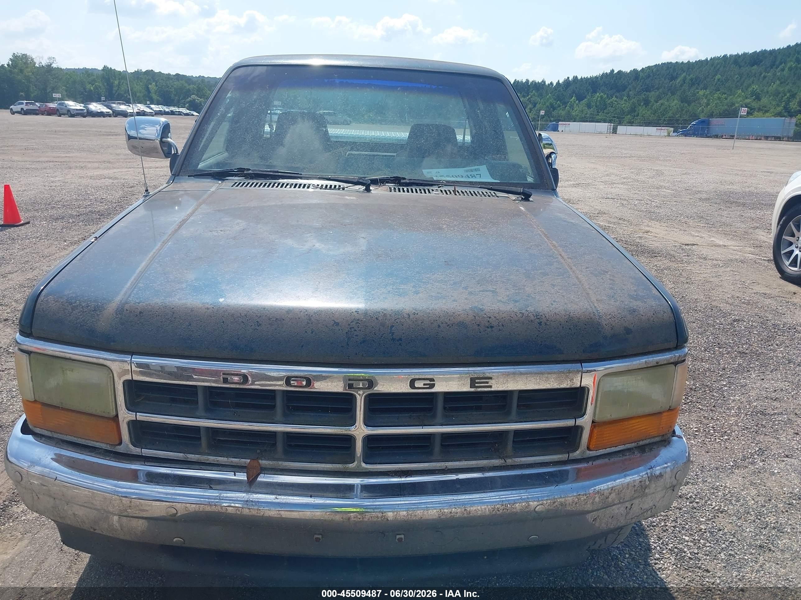 1994 Dodge Dakota   Green vin: 1B7GG23Y7RS595261