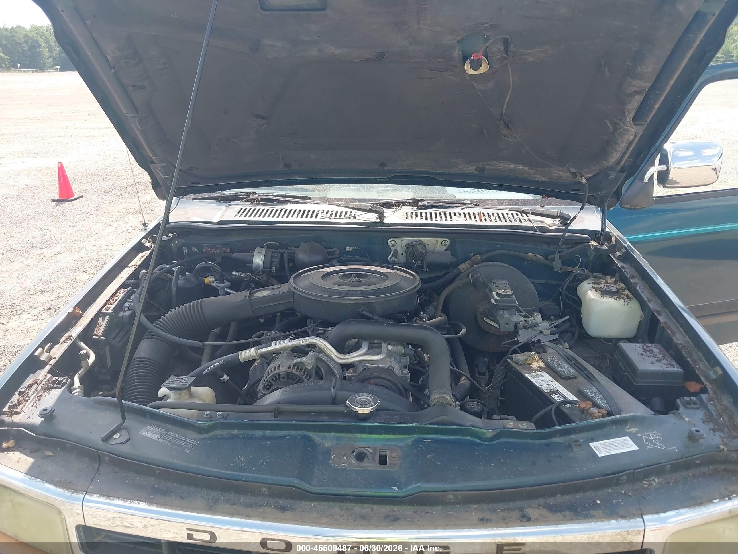 1994 Dodge Dakota   Green vin: 1B7GG23Y7RS595261