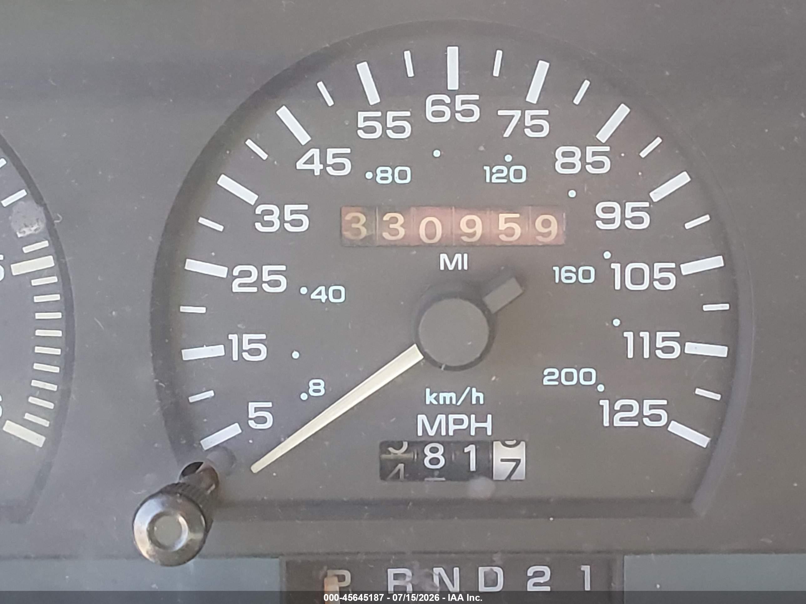 1992 Dodge Dakota Red vin: 1B7GG23Y8NS667689