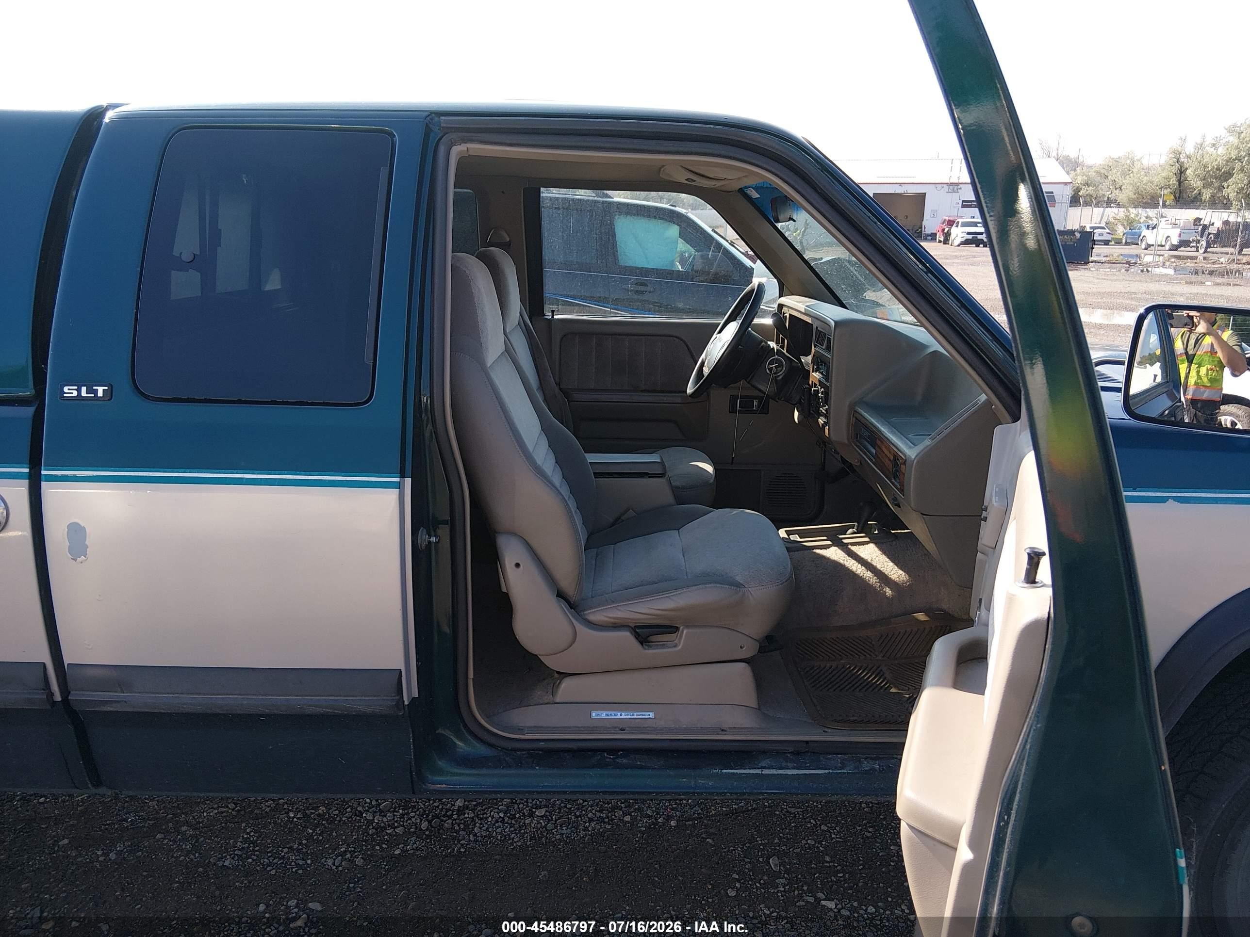 1995 Dodge Dakota   Green vin: 1B7GG23YXSS276670