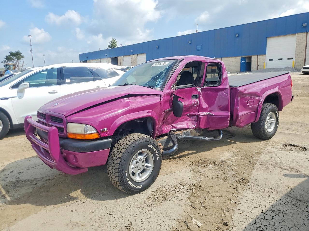 1997 Dodge Dakota Purple vin: 1B7GG23YXVS195821