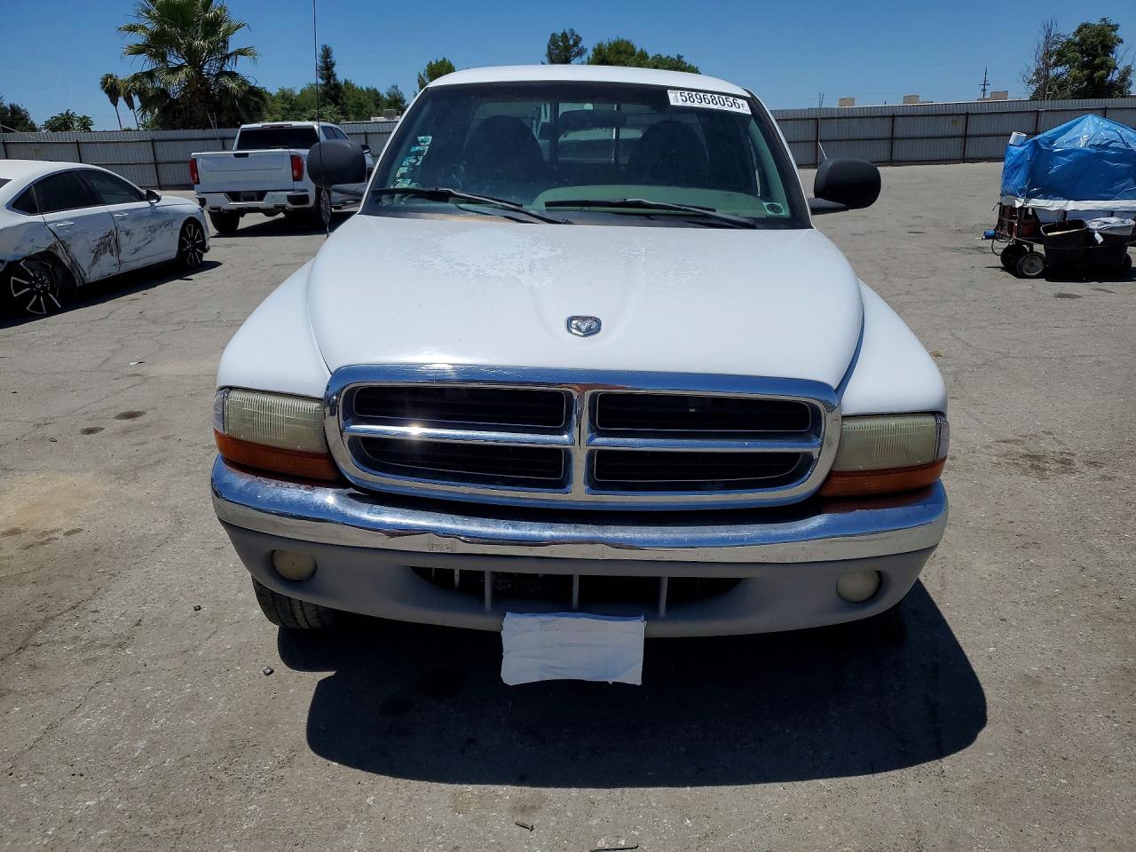 1997 Dodge Club Cab White vin: 1B7GG23YXVS264703