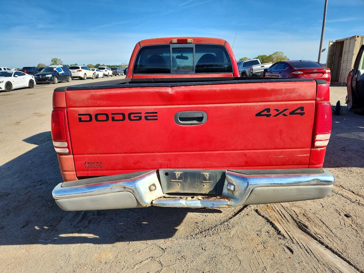 1999 Dodge Dakota Red vin: 1B7GG26X2XS264510