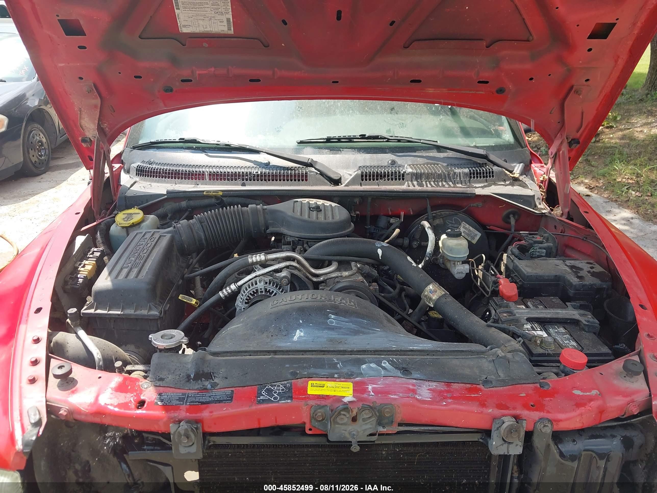 1998 Dodge Dakota Slt/sport Red vin: 1B7GG26X6WS680185