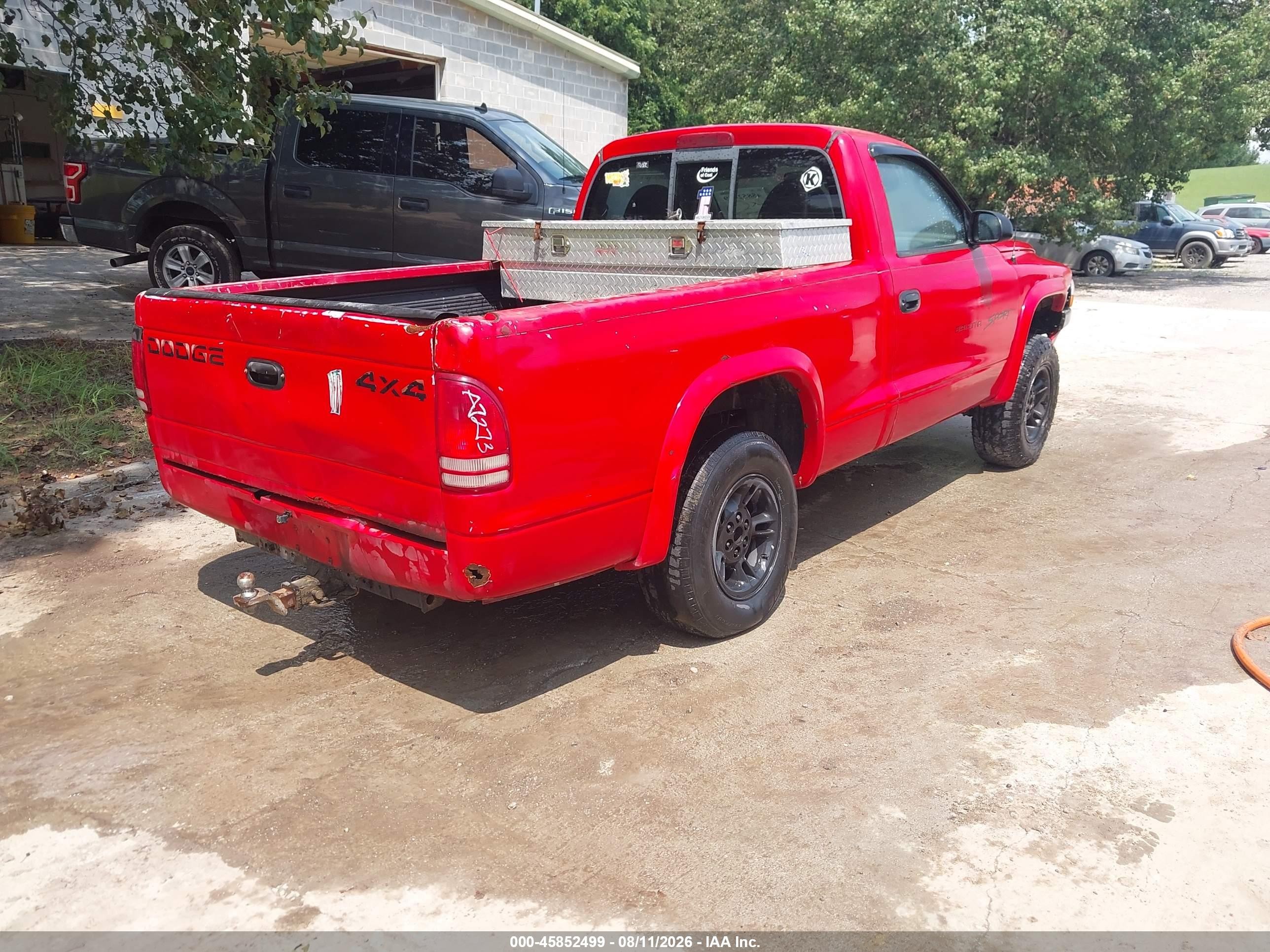 1998 Dodge Dakota Slt/sport Red vin: 1B7GG26X6WS680185