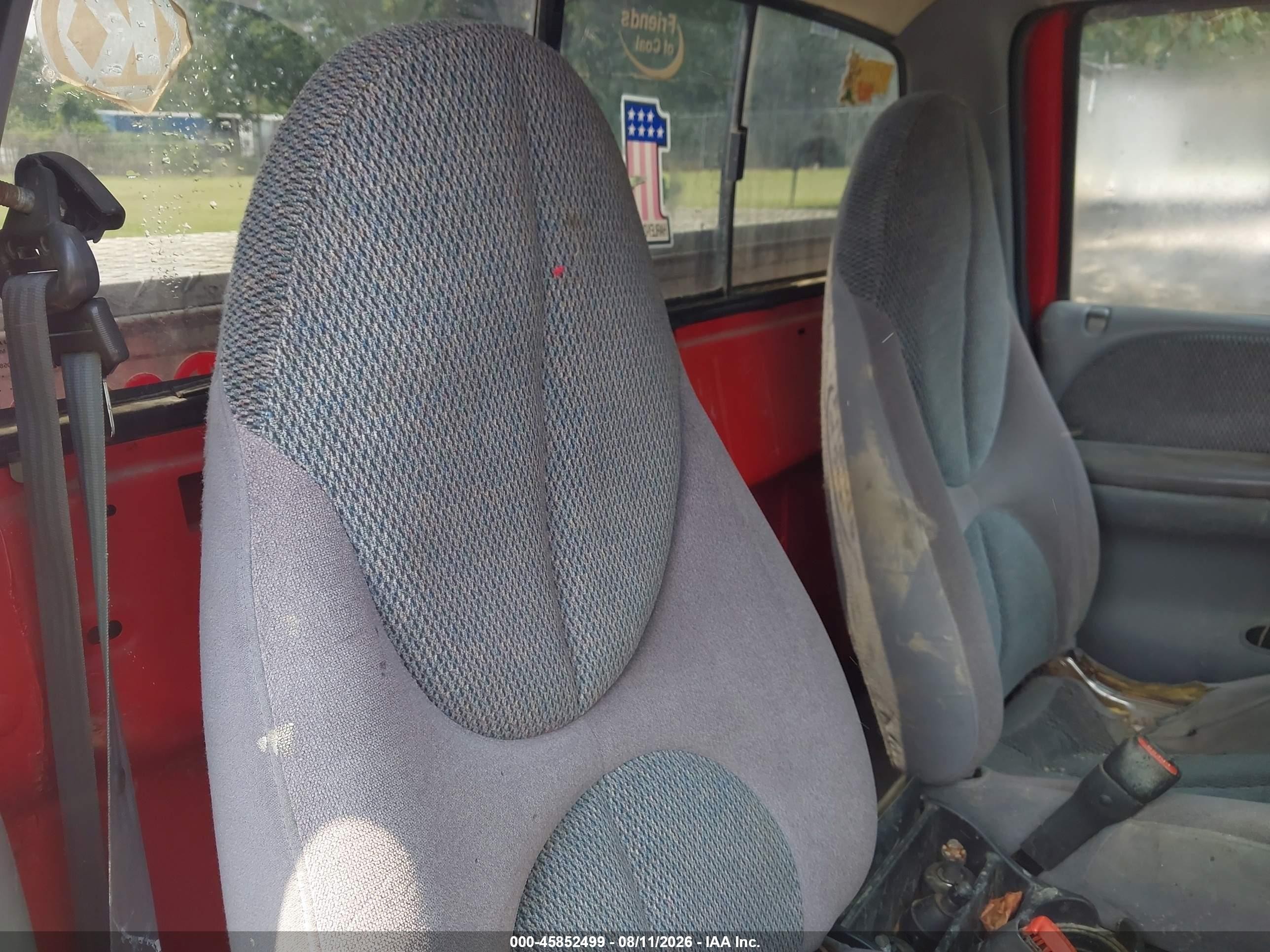 1998 Dodge Dakota Slt/sport Red vin: 1B7GG26X6WS680185