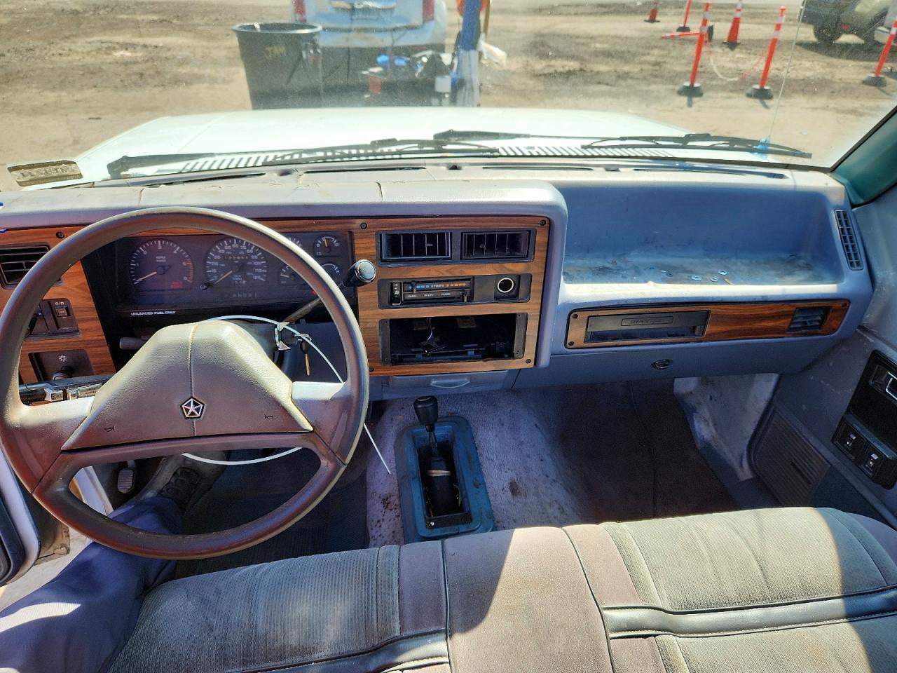 1989 Dodge Dakota Белый vin: 1B7GG26X8KS086725