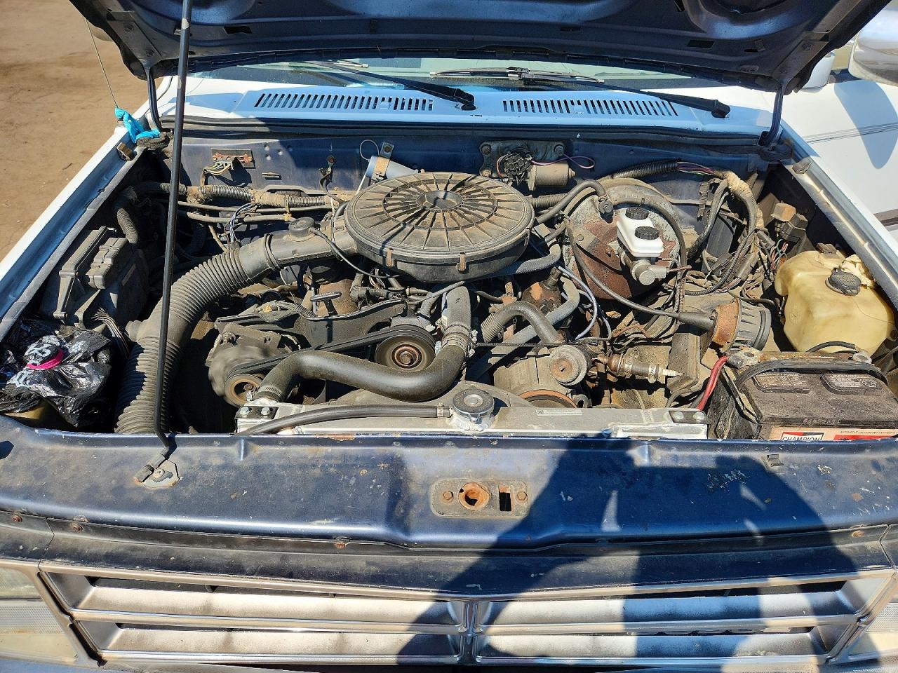 1989 Dodge Dakota Белый vin: 1B7GG26X8KS086725