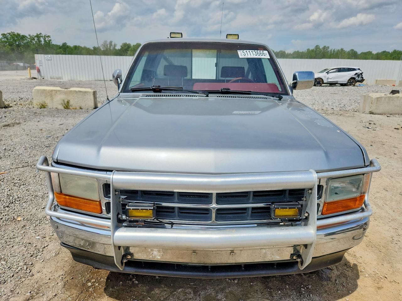 1992 Dodge Dakota Silver vin: 1B7GG26Y2NS662676