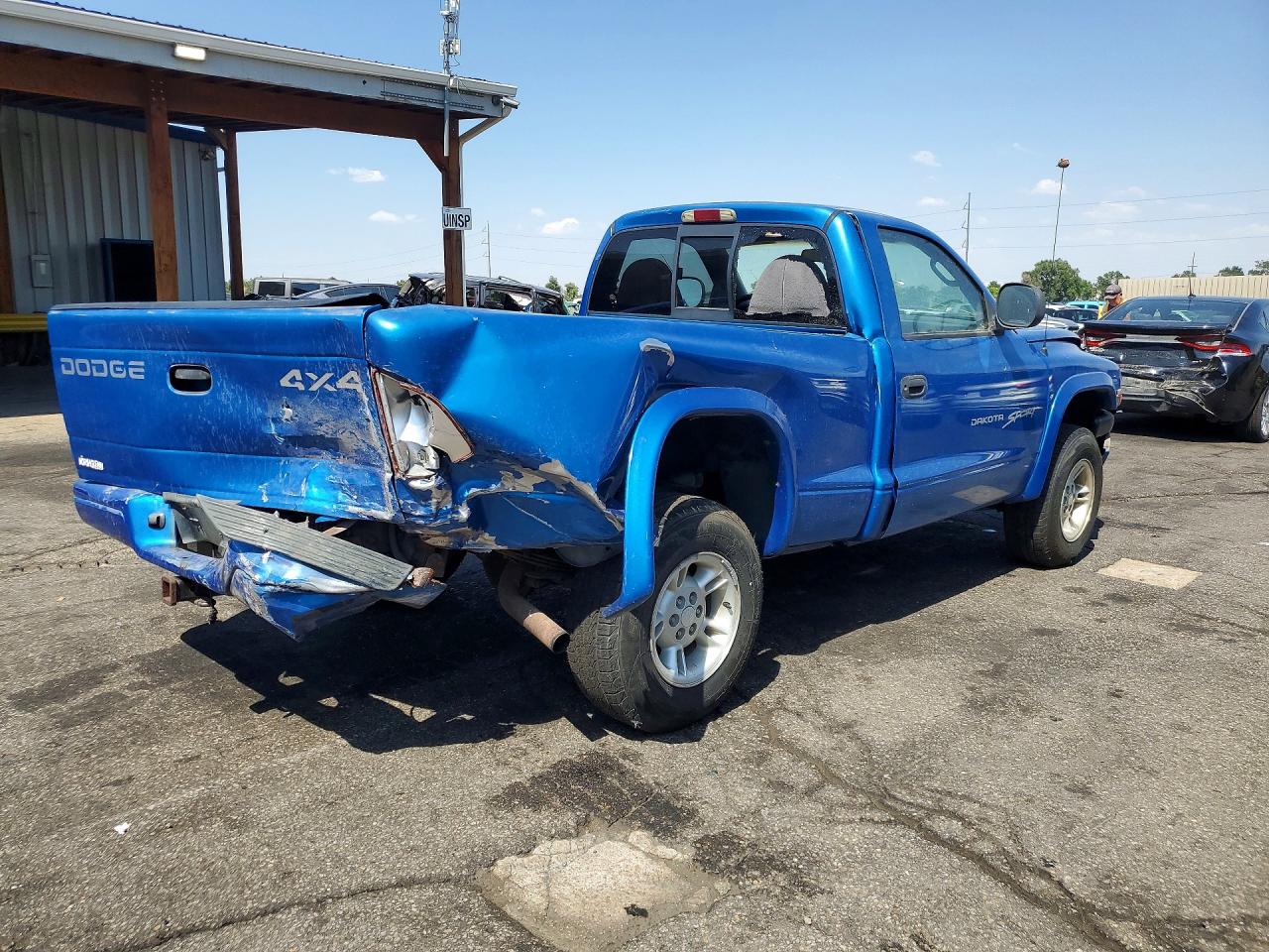 1998 Dodge Dakota Blue vin: 1B7GG26Y6WS637801