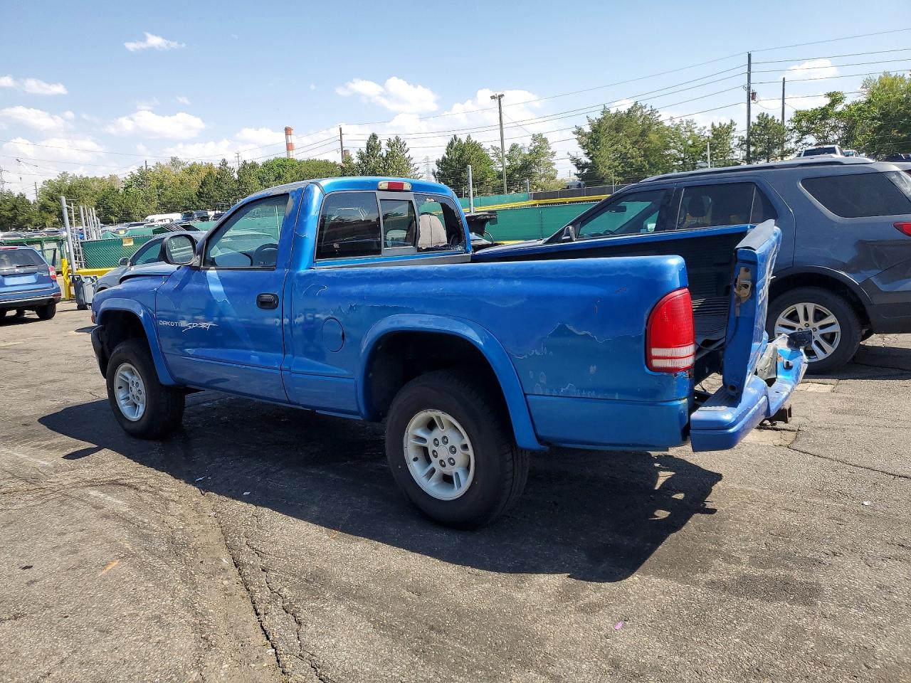 1998 Dodge Dakota Blue vin: 1B7GG26Y6WS637801