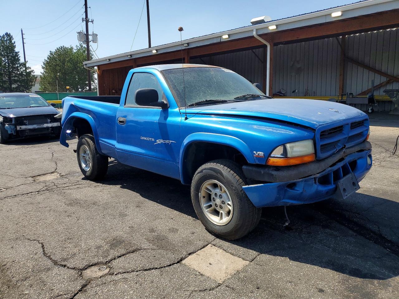 1998 Dodge Dakota Blue vin: 1B7GG26Y6WS637801