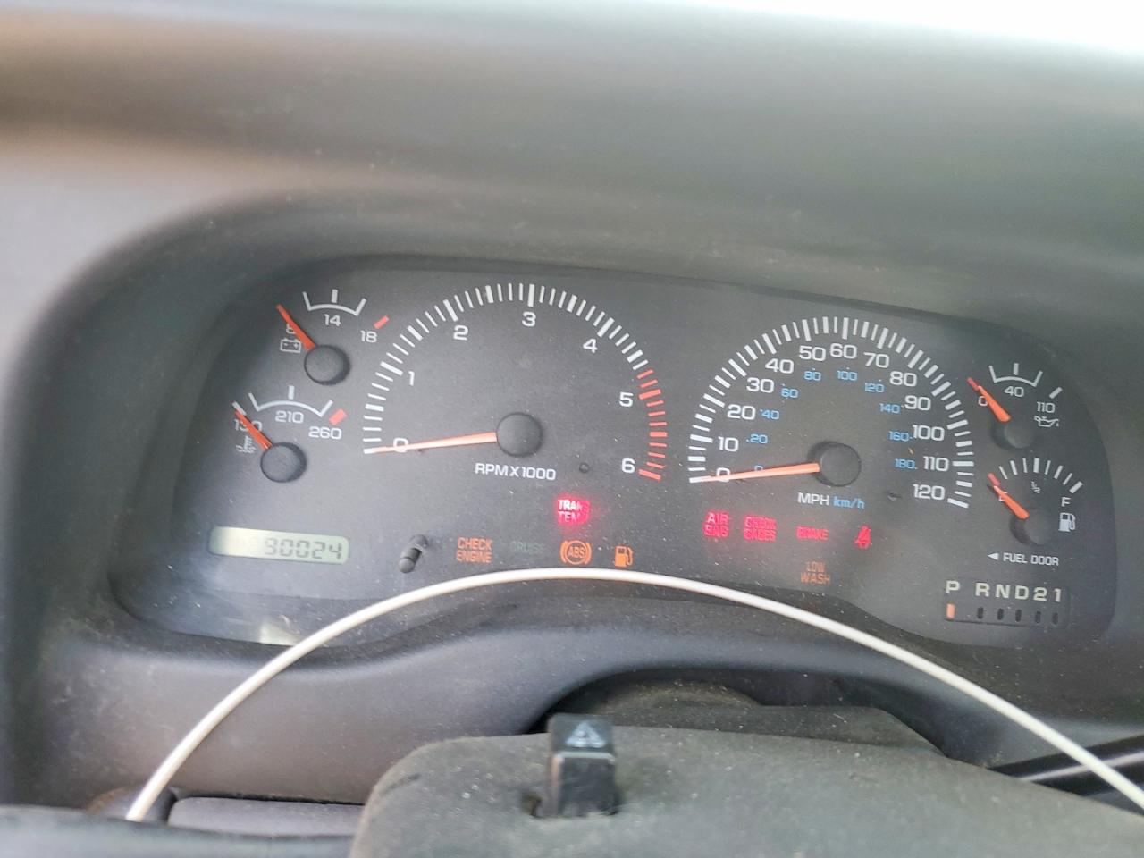 1998 Dodge Dakota Blue vin: 1B7GG26Y6WS637801