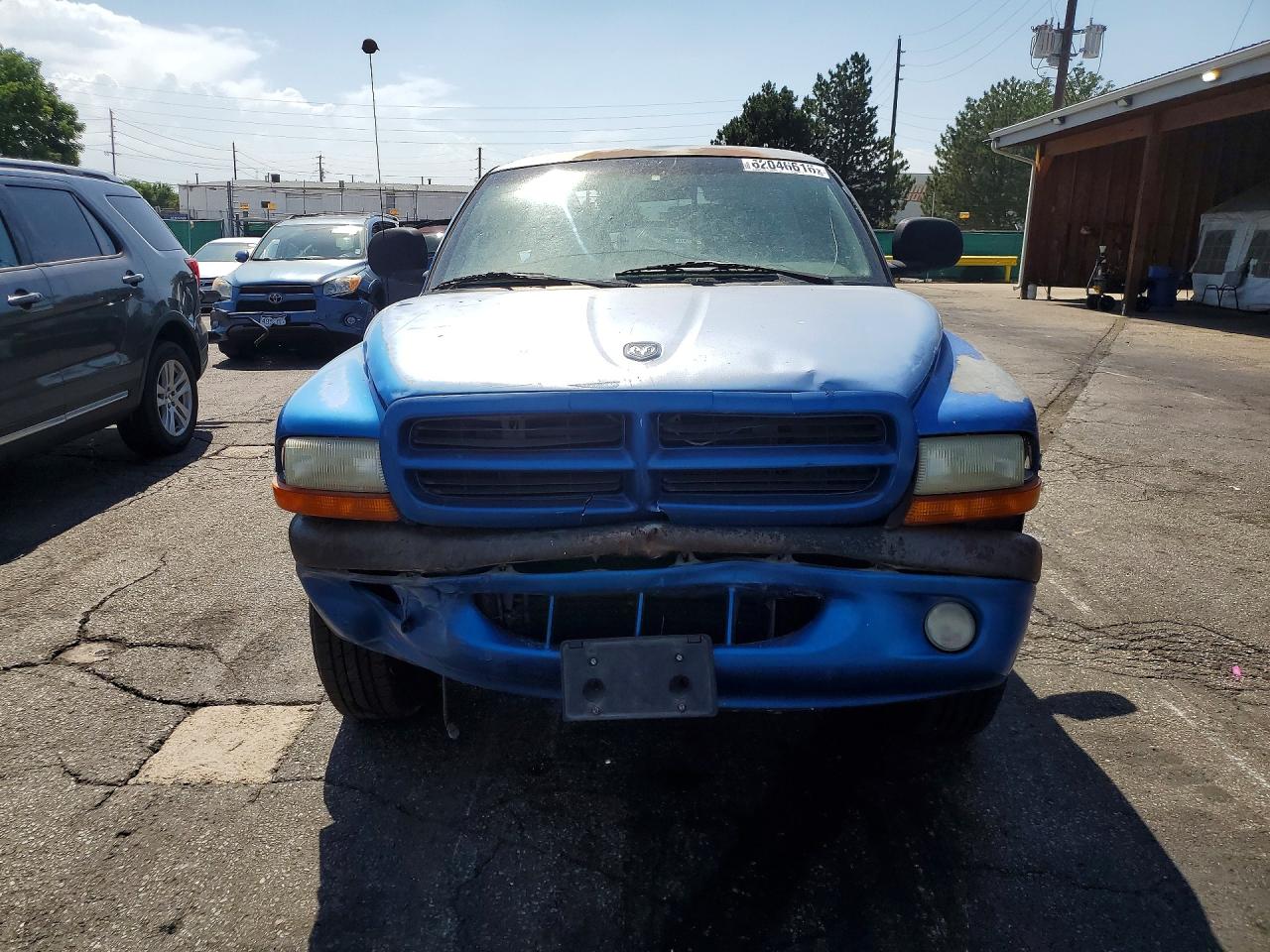 1998 Dodge Dakota Blue vin: 1B7GG26Y6WS637801