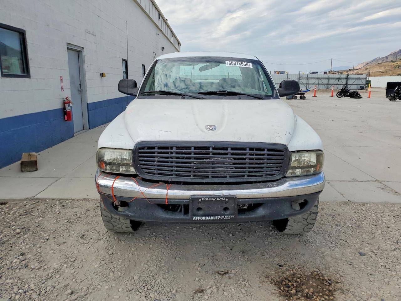 2001 Dodge Dakota Quad White vin: 1B7GG2AN31S206452