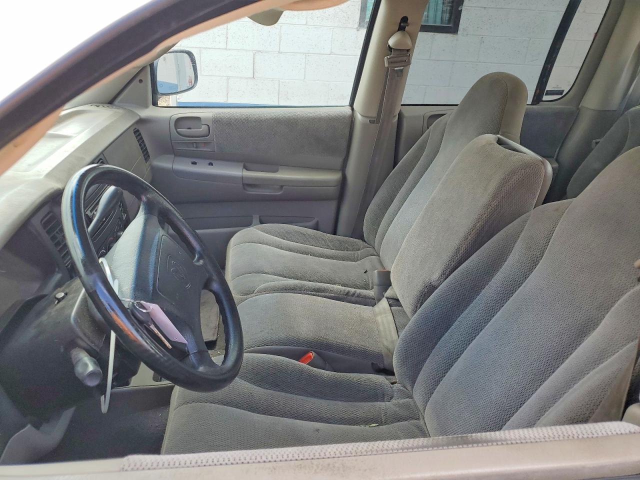 2001 Dodge Dakota Quad White vin: 1B7GG2AN31S206452