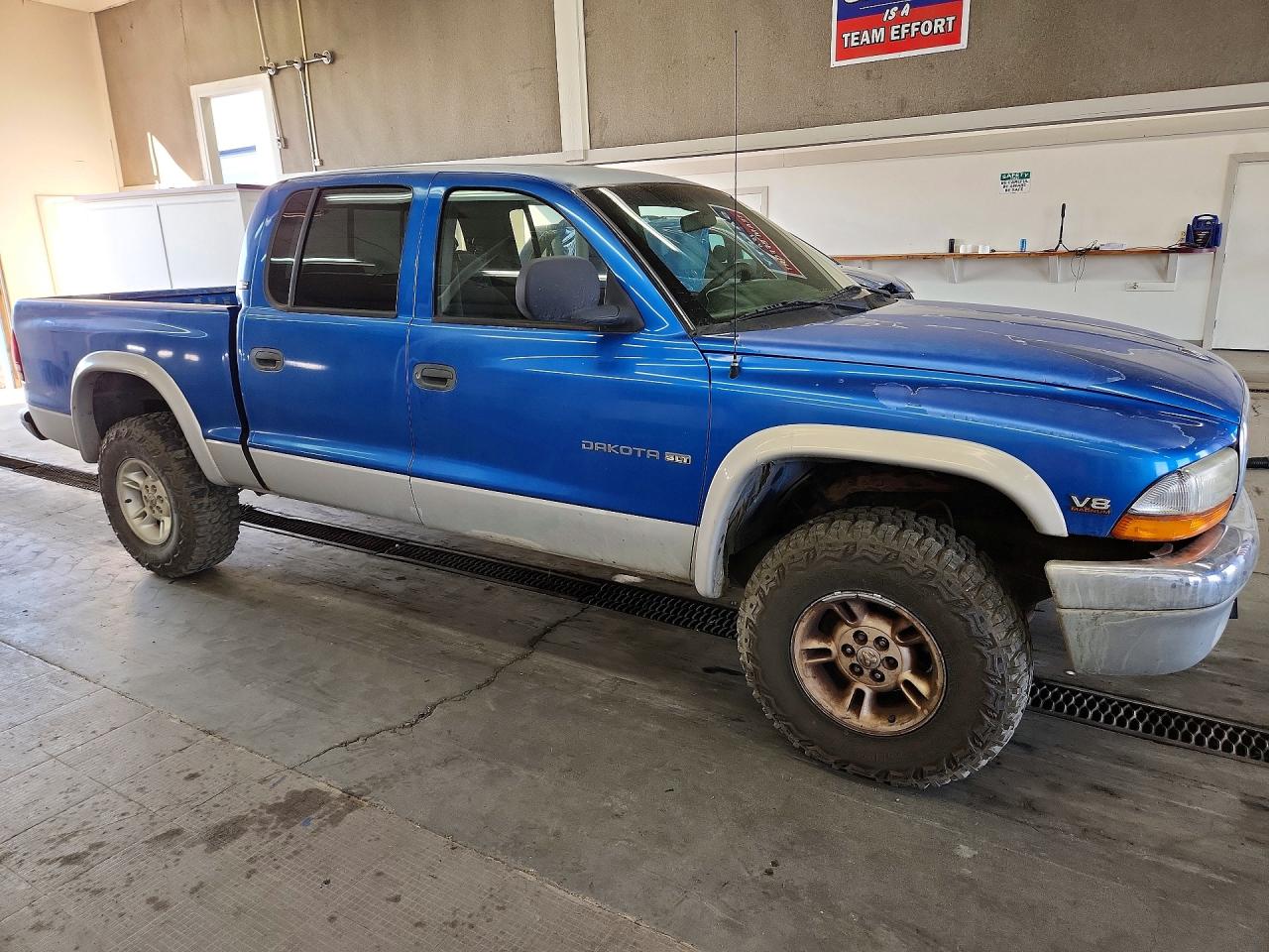 2000 Dodge Dakota Blue vin: 1B7GG2AN4YS701432