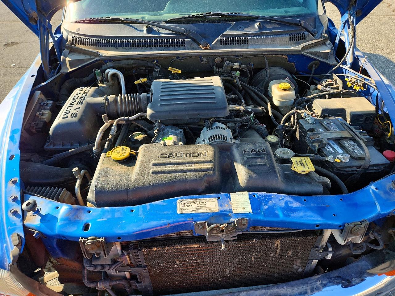 2000 Dodge Dakota Blue vin: 1B7GG2AN4YS701432