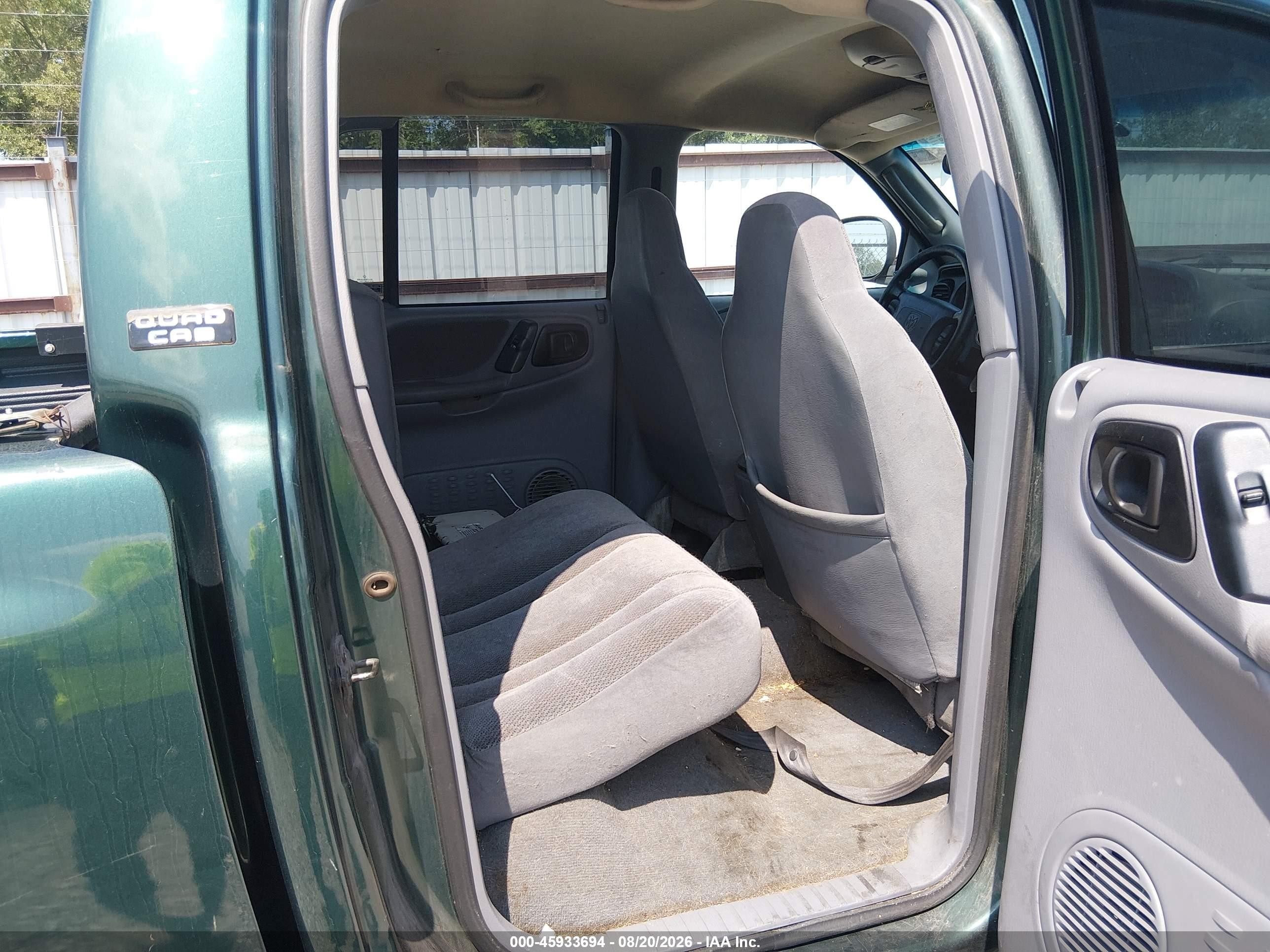 2000 Dodge Dakota Slt/sport Зеленый vin: 1B7GG2AN6YS643615