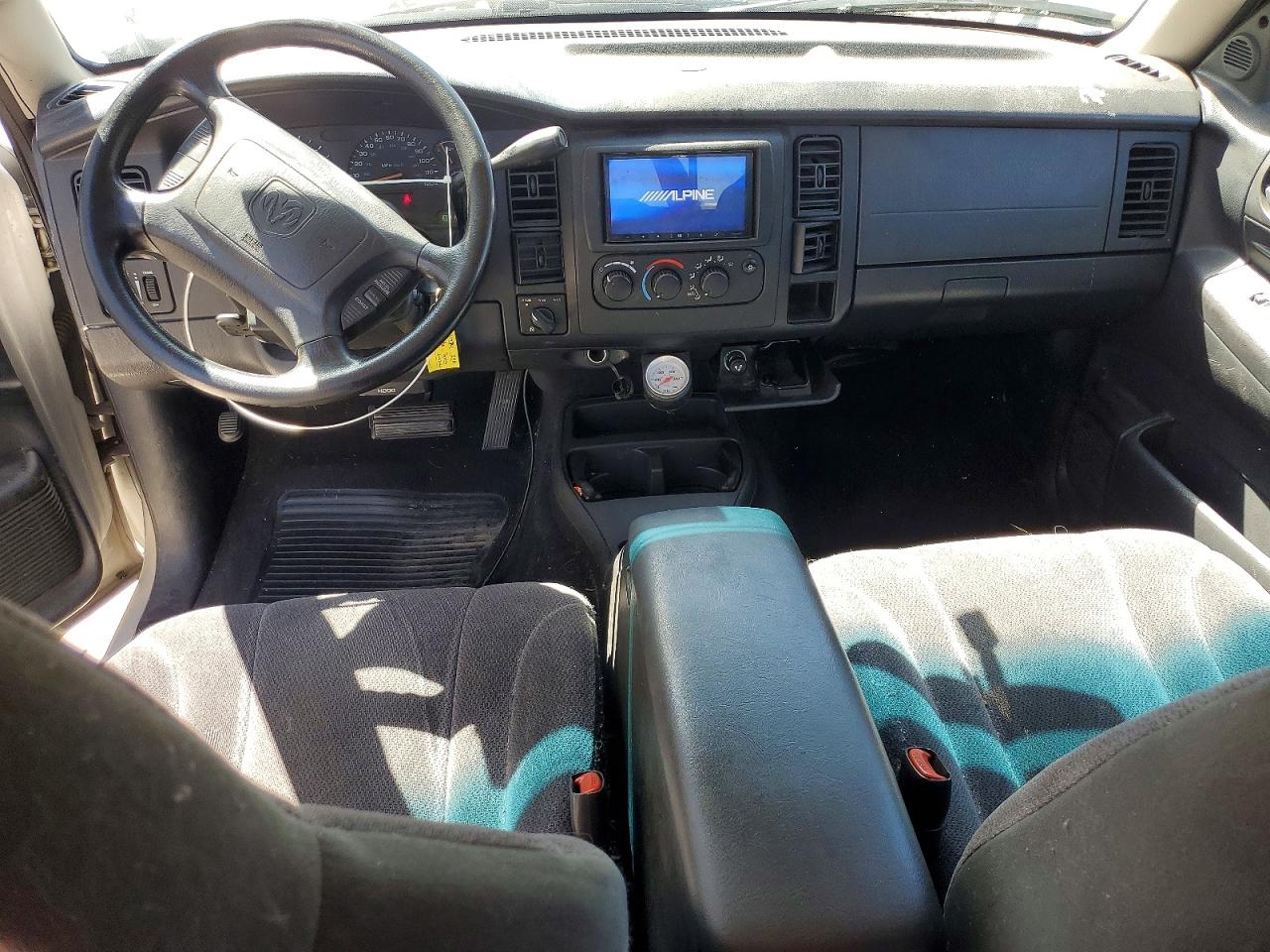 2001 Dodge Dakota Quad Серебряный vin: 1B7GG2AN91S125231