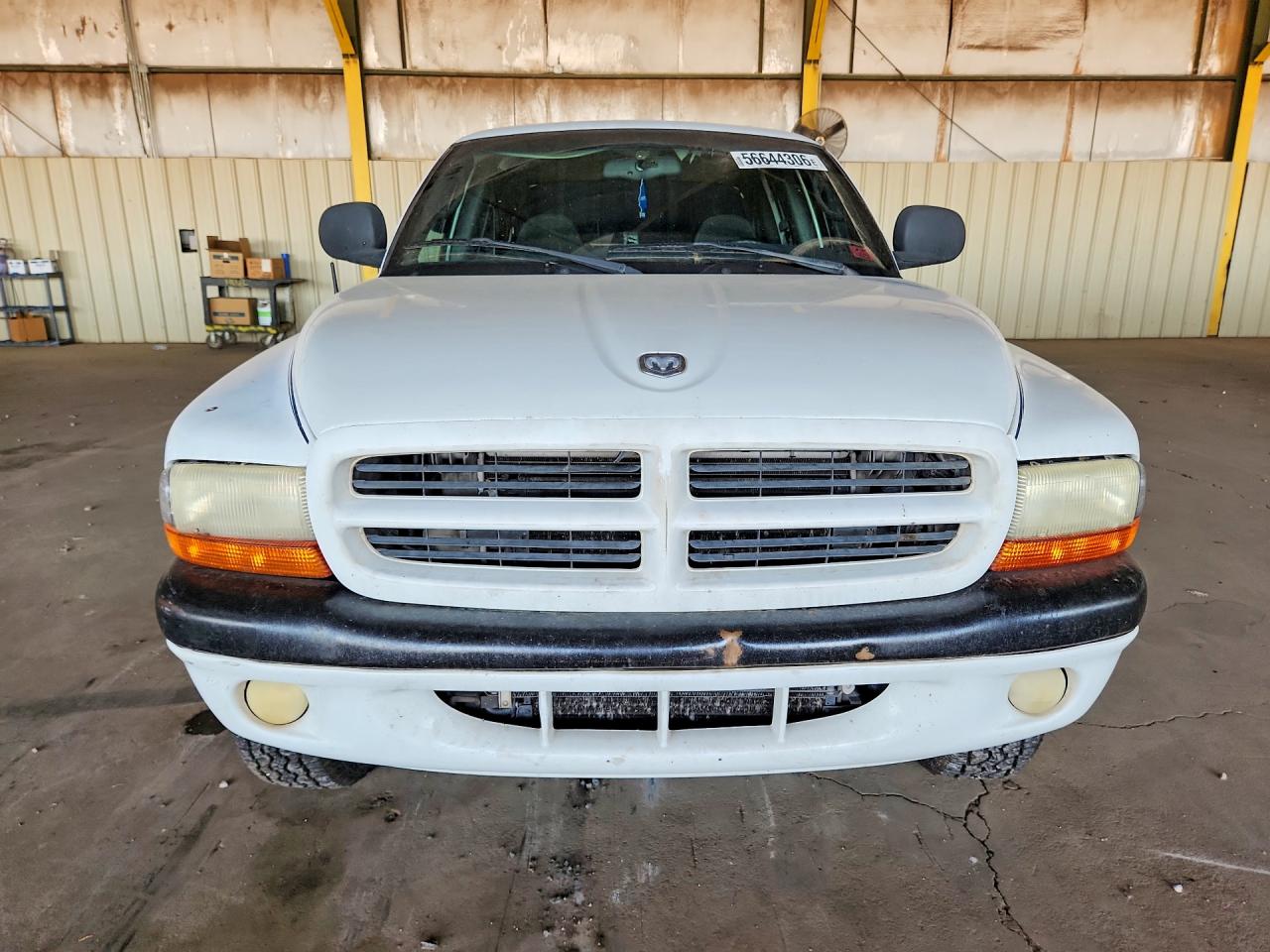 2000 Dodge Dakota Quad White vin: 1B7GG2AN9YS641664